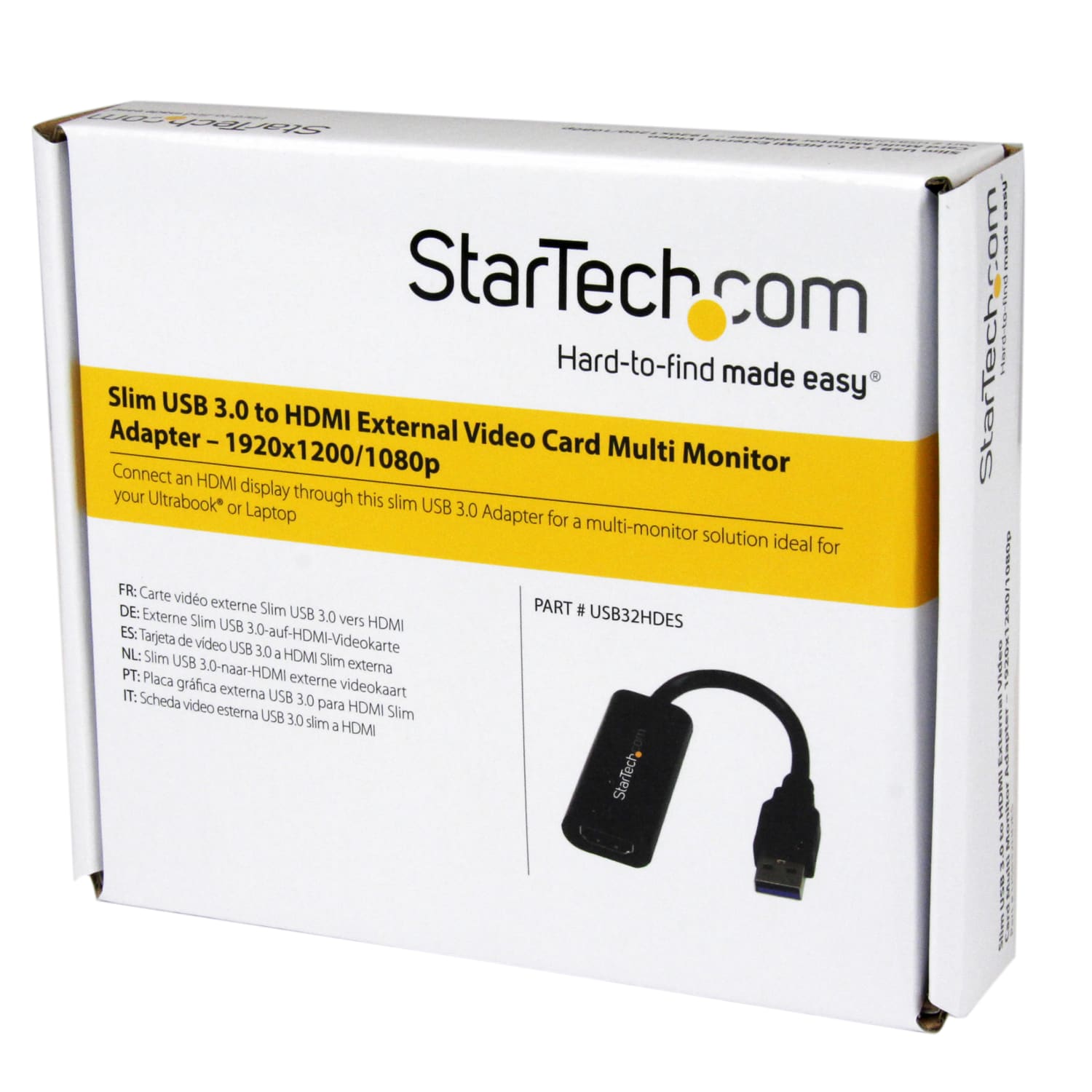StarTech.com USB 3.0 to HDMI Adapter, 1080p Slim USB to HDMI Display Adapter Converter for Monitor, External Graphics Card, Windows Only - Image 6