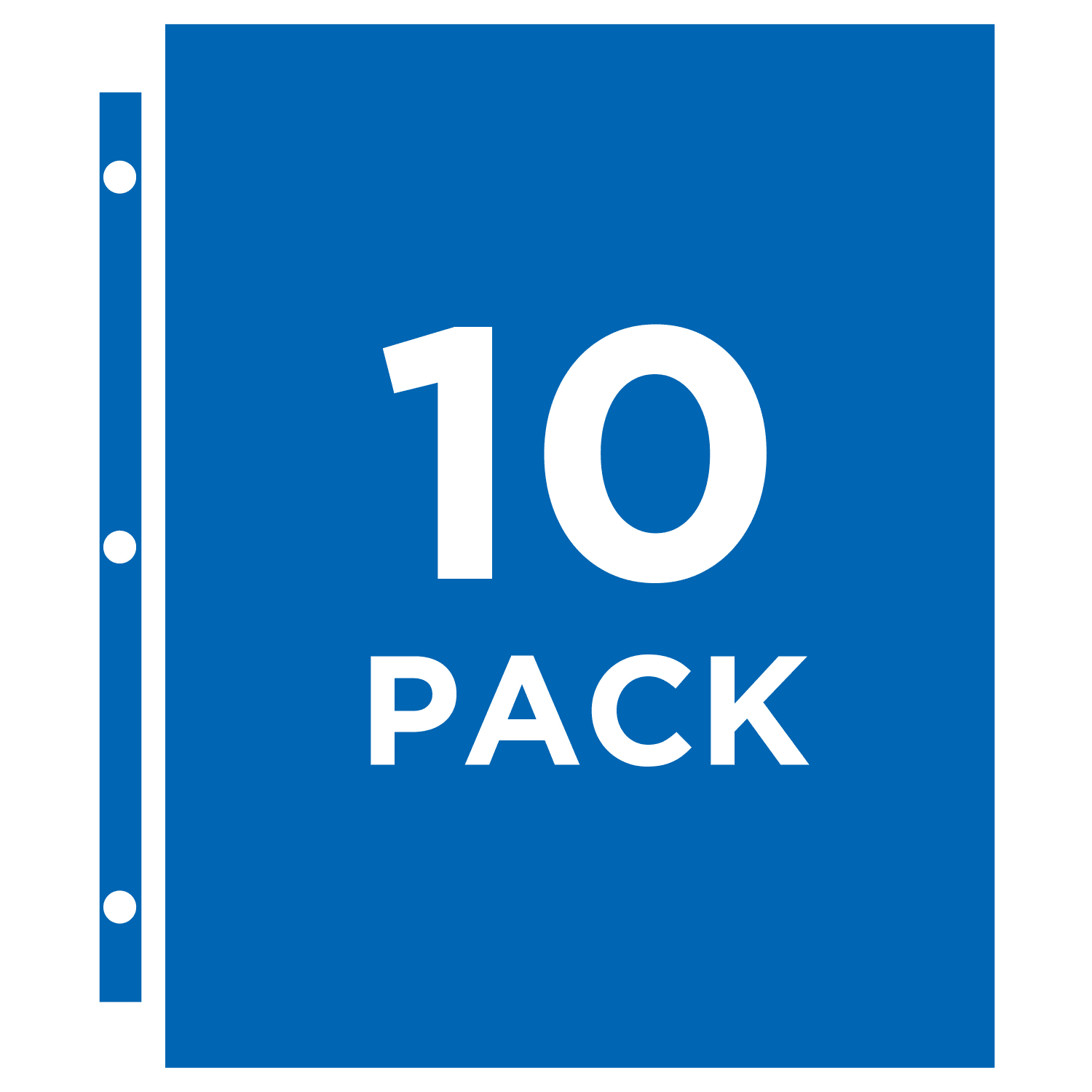 Avery Self-Adhesive Top Load Business Card Holders, Holds 2in x 3.5in Cards, Clear, Pack Of 10 - Image 6