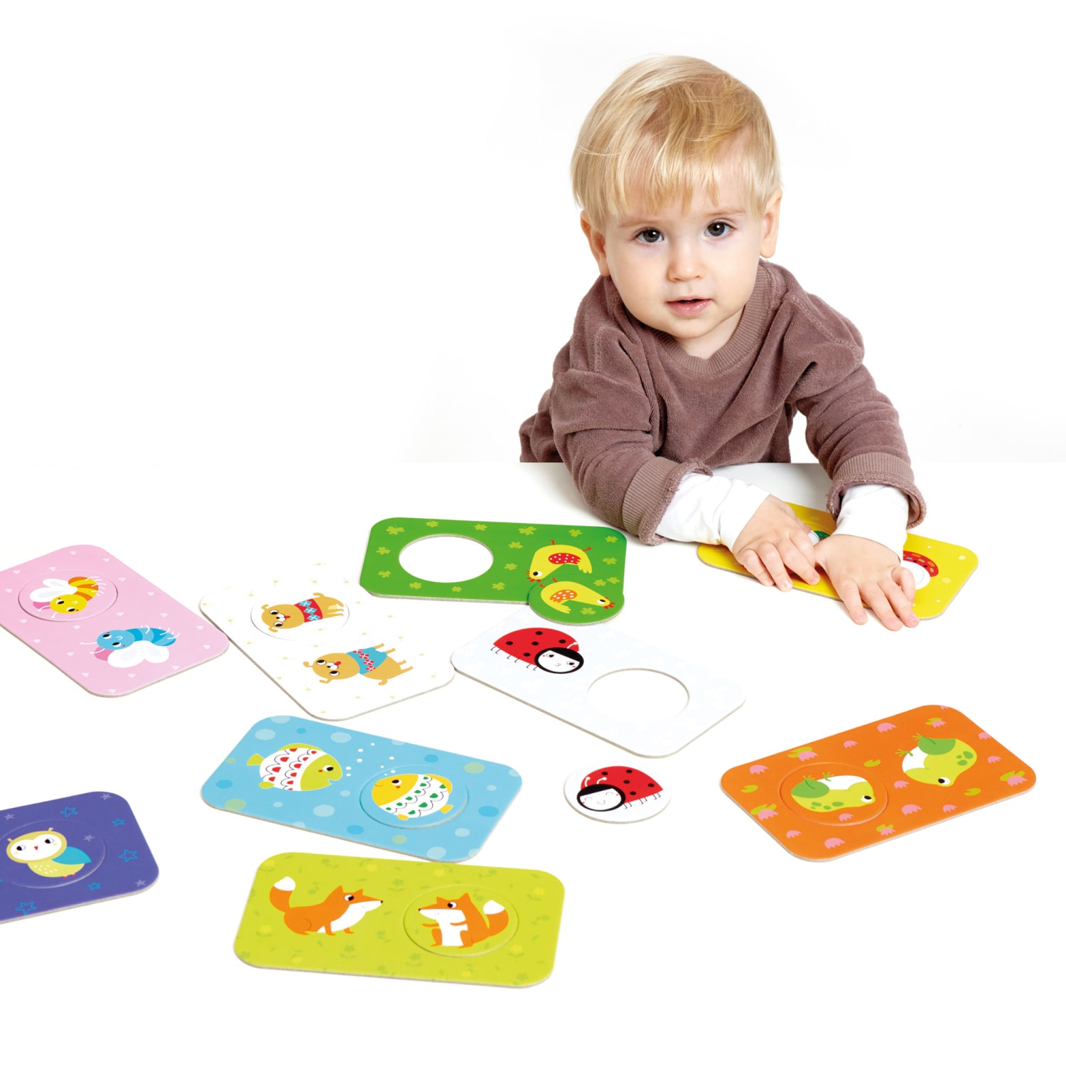 Banana Panda Match The Buddies Puzzles, 12 Puzzles, 15+ Months - Image 5
