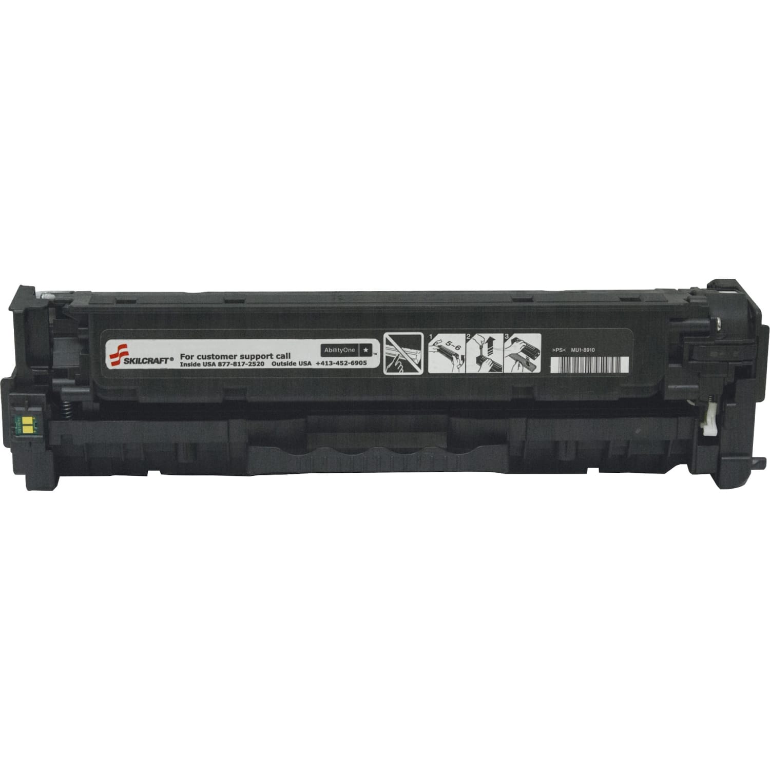 SKILCRAFT Remanufactured Cyan Toner Cartridge Replacement For HP 507A, CE401A, CE507A, (AbilityOne NSN6604962) - Image 4