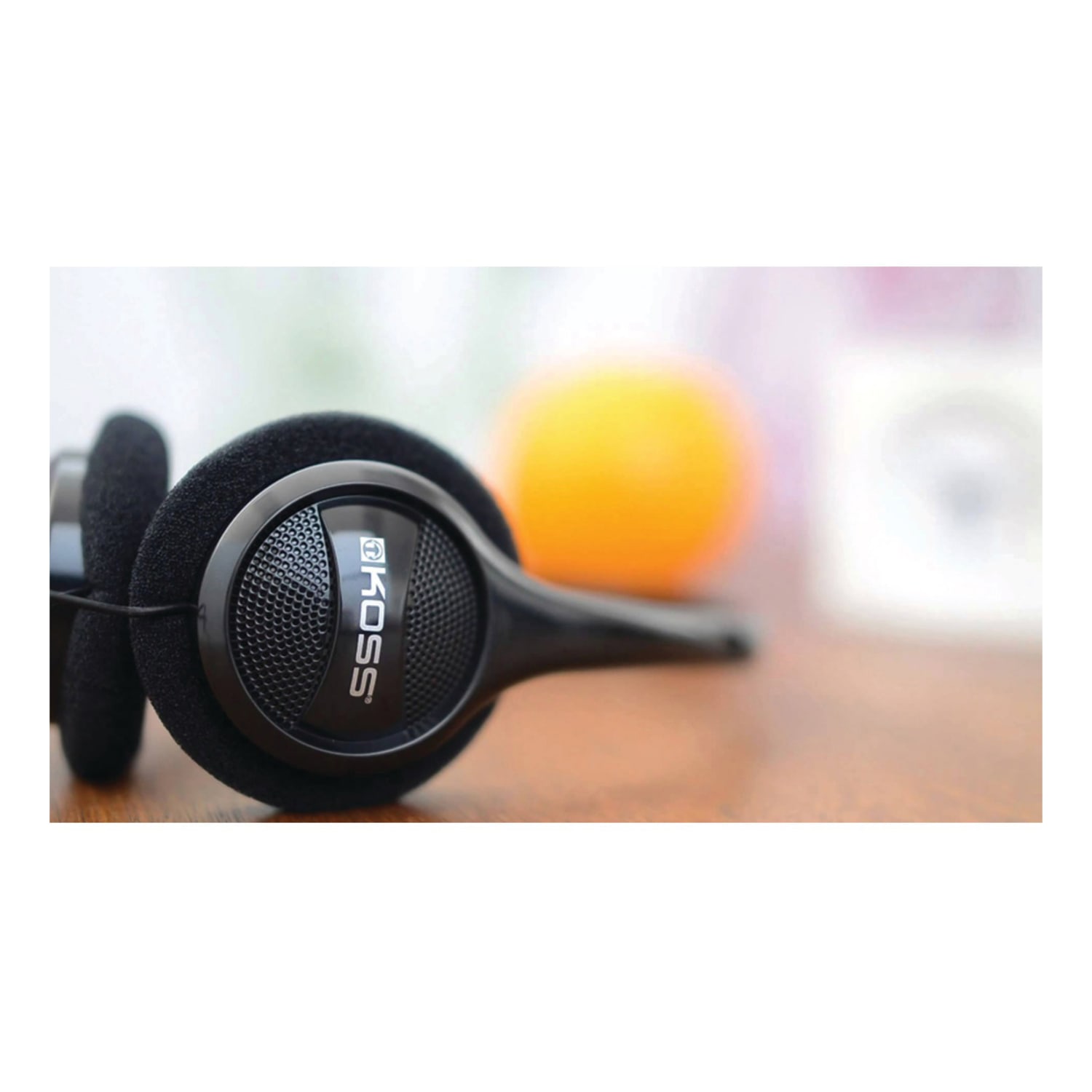 Koss KPH7 Colors On Ear Headphones - Stereo - Black - Wired - 32 Ohm - 80 Hz 18 kHz - Over-the-head - Binaural - Supra-aural - 4 ft Cable - Image 6