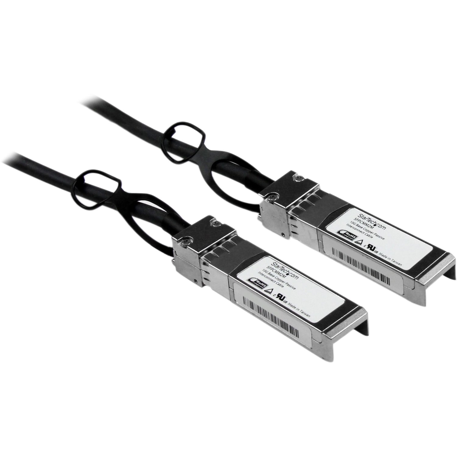 StarTech.com 2m 10G SFP+ to SFP+ Direct Attach Cable for Cisco SFP-H10GB-CU2M - 10GbE SFP+ Copper DAC 10 Gbps Passive Twinax - 100% Cisco SFP-H10GB-CU2M Compatible 2m 10G direct attach cable - Image 6