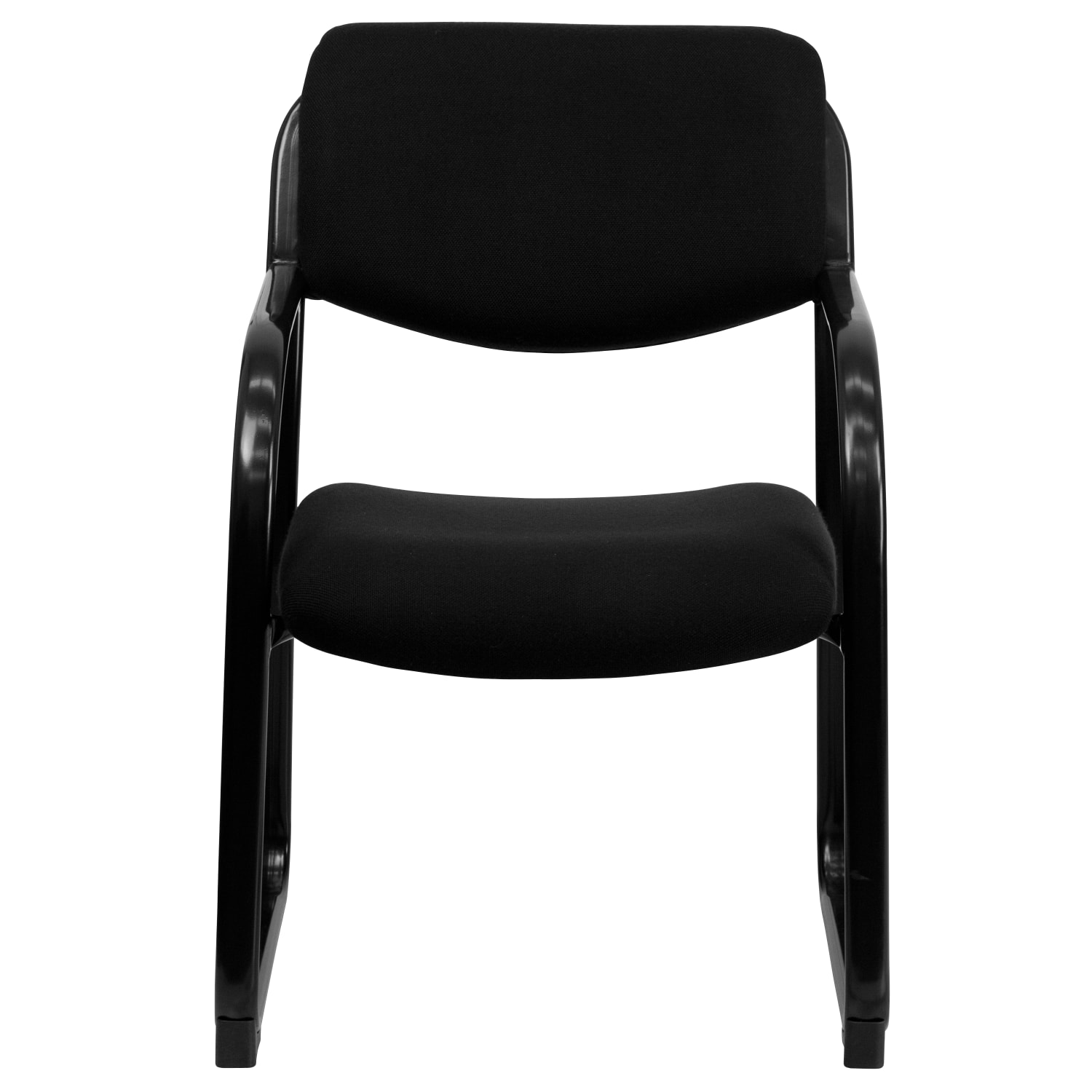 Flash Furniture Fabric Executive Side Reception Chair with Sled Base Black PopularChairscom Flash Furniture Fabric Executive Side Reception Chair with Sled Base Black PopularChairscom