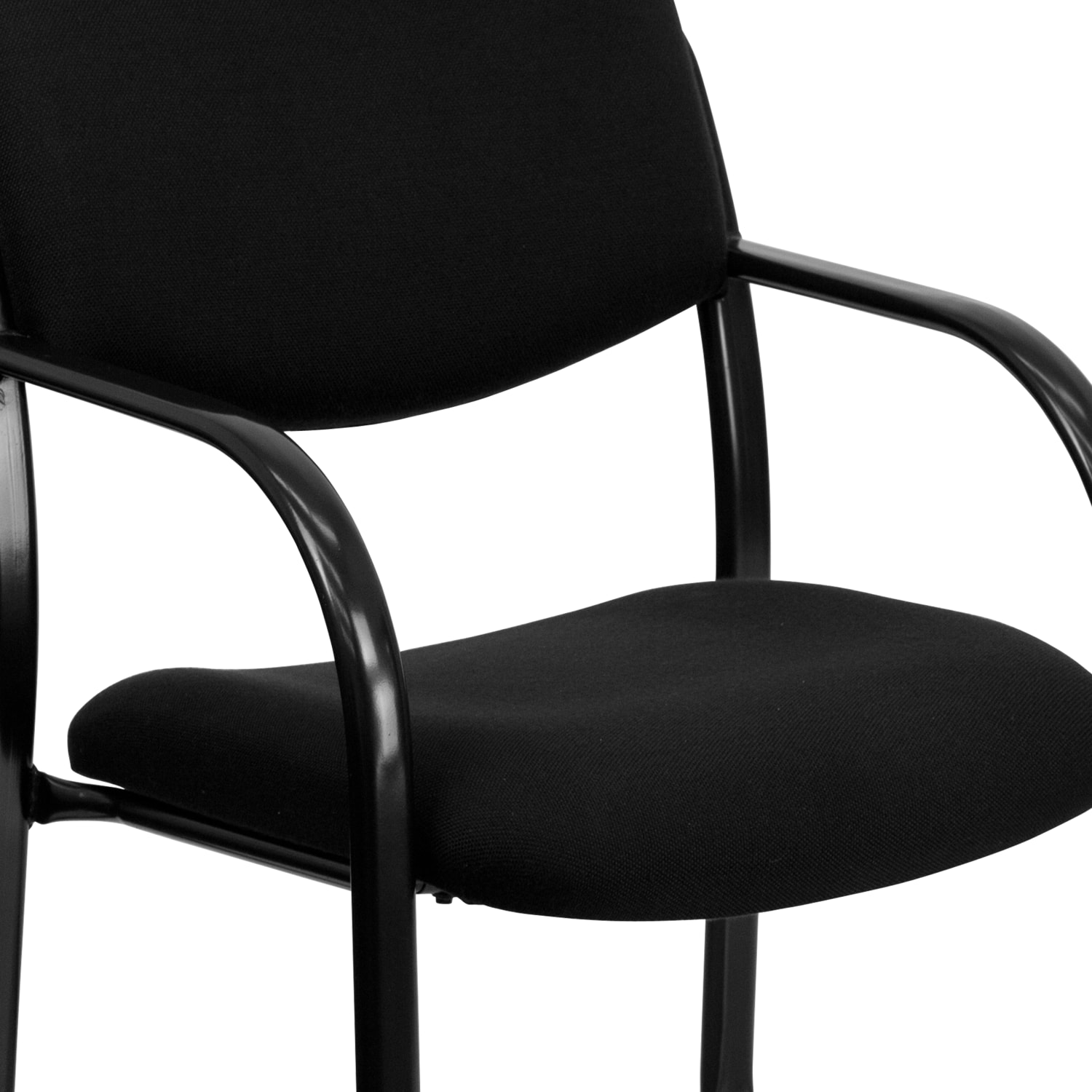 Flash Furniture Fabric Executive Side Reception Chair with Sled Base Black PopularChairscom Flash Furniture Fabric Executive Side Reception Chair with Sled Base Black PopularChairscom
