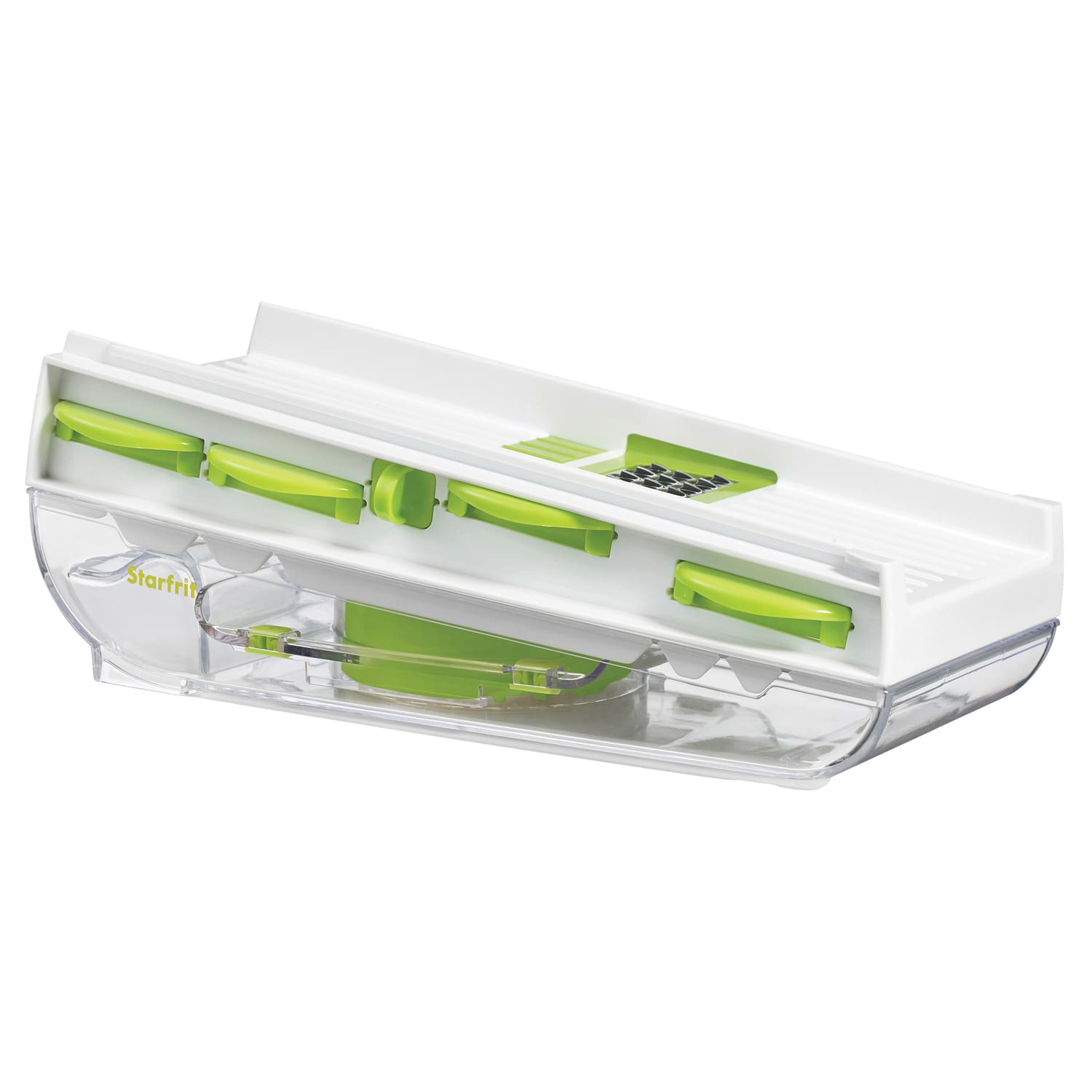 Starfrit Easy Mandoline, Green/White - Image 3