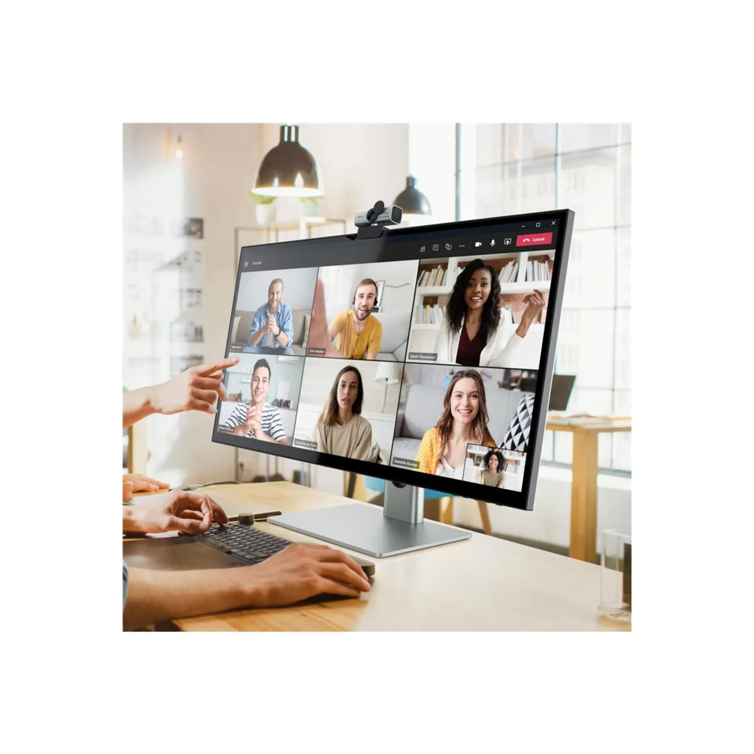 ALOGIC Clarity 27F34KCPD - LED monitor - 27in - 3840x 2160 4K @ 60 Hz - IPS - 400 cd/m2 - 1000:1 - HDR600 - 27F34KCPD - Image 4