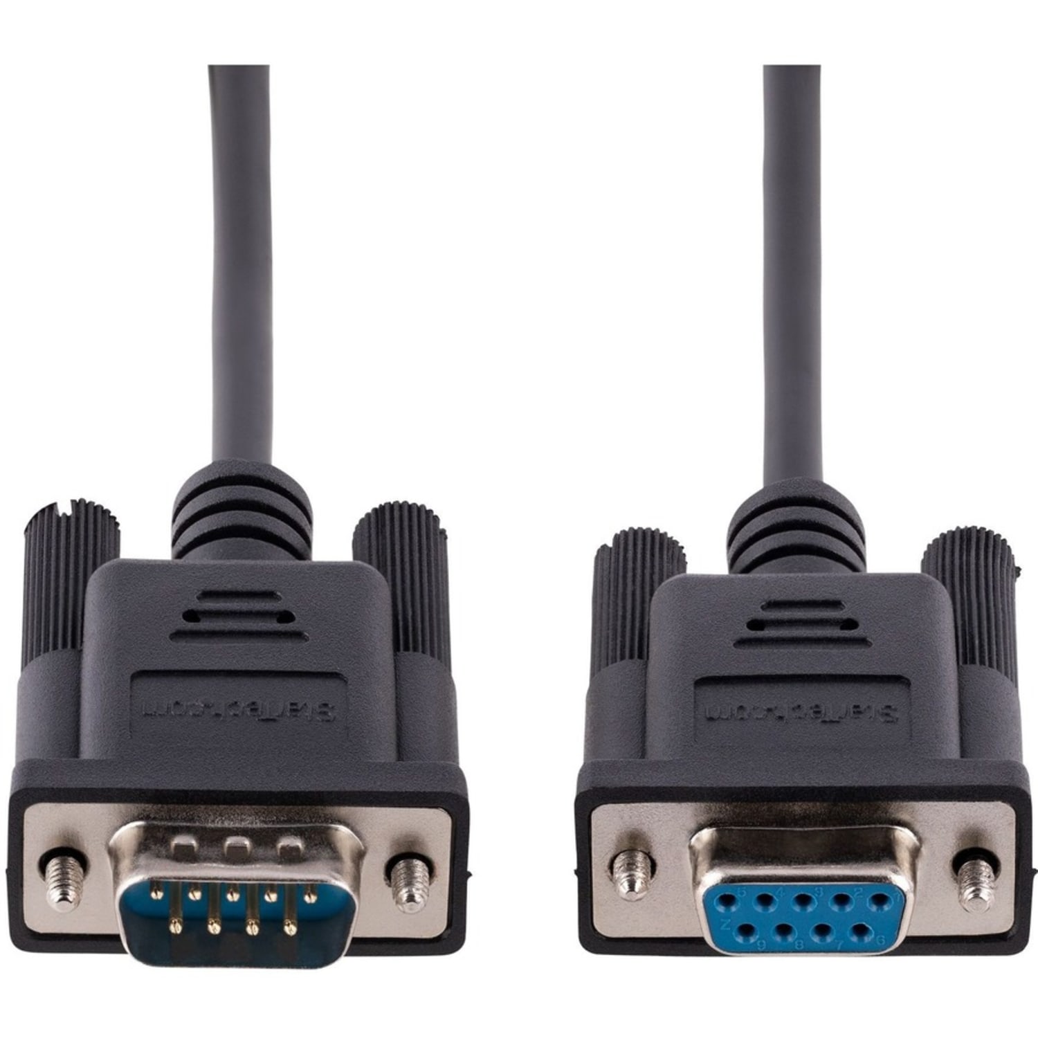 StarTech.com 3m RS232 Serial Null Modem Cable, Crossover Serial Cable w/Al-Mylar Shielding, DB9 Serial COM Port Cable Female to Male, F/M - Image 5