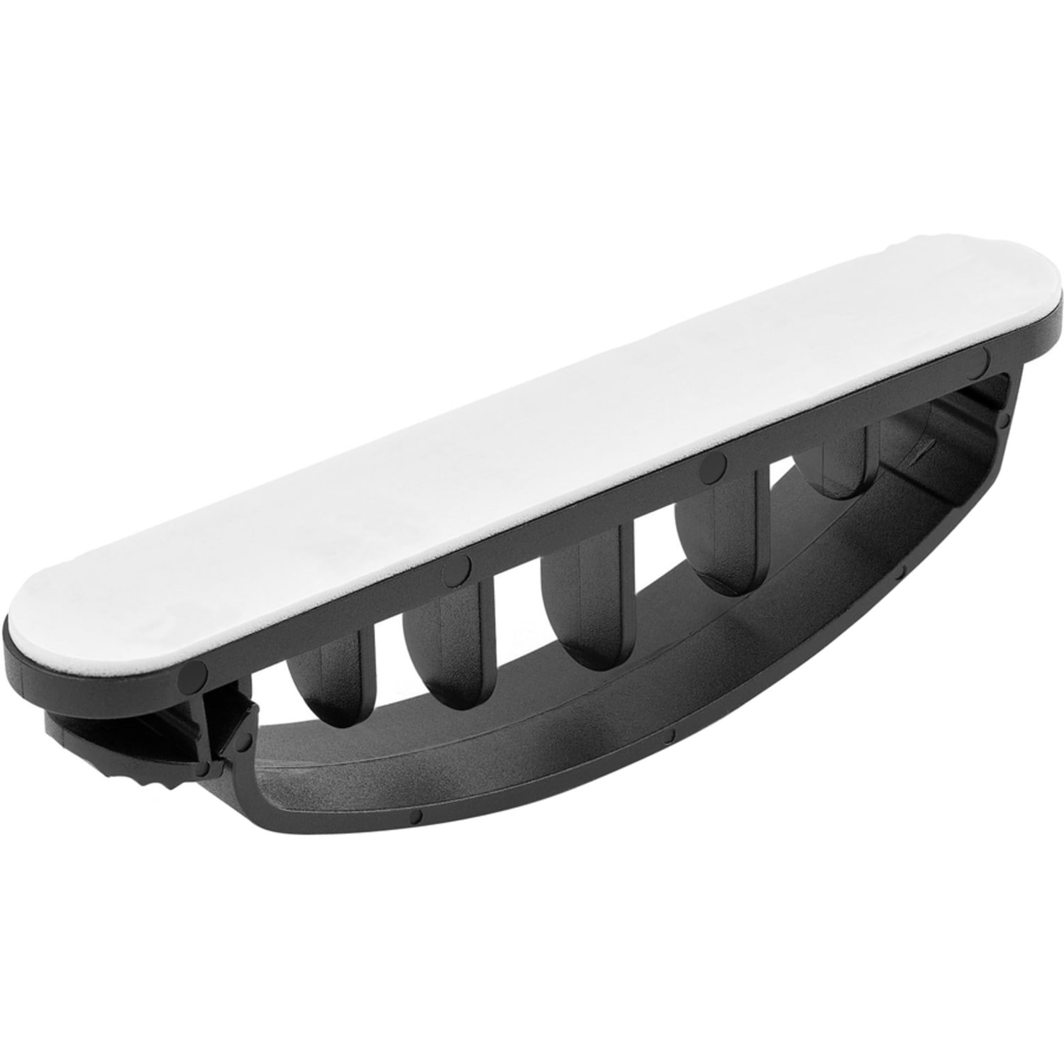 StarTech.com 100 Cable Management Clips - Self Adhesive 6 Slot - Resusable Nylon Desktop USB/Computer Cord Organizer/Clamp/Comb/Holder UL - Image 3