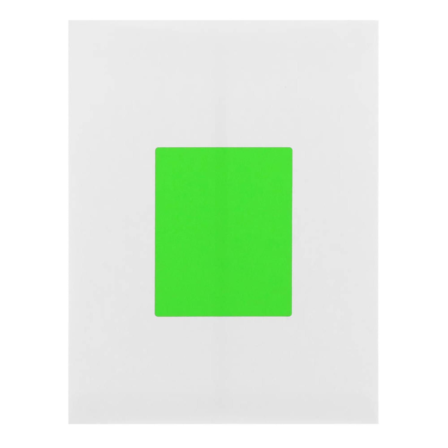 JAM Paper Mailing Address Labels, Rectangle, 4in x 5in, Neon Green, Pack Of 120 - Image 6