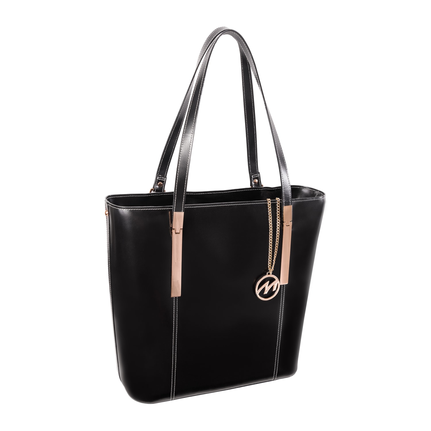 McKleinUSA Cristina Tote, 14inH x 13 1/2inW x 6inD, Black - Image 3