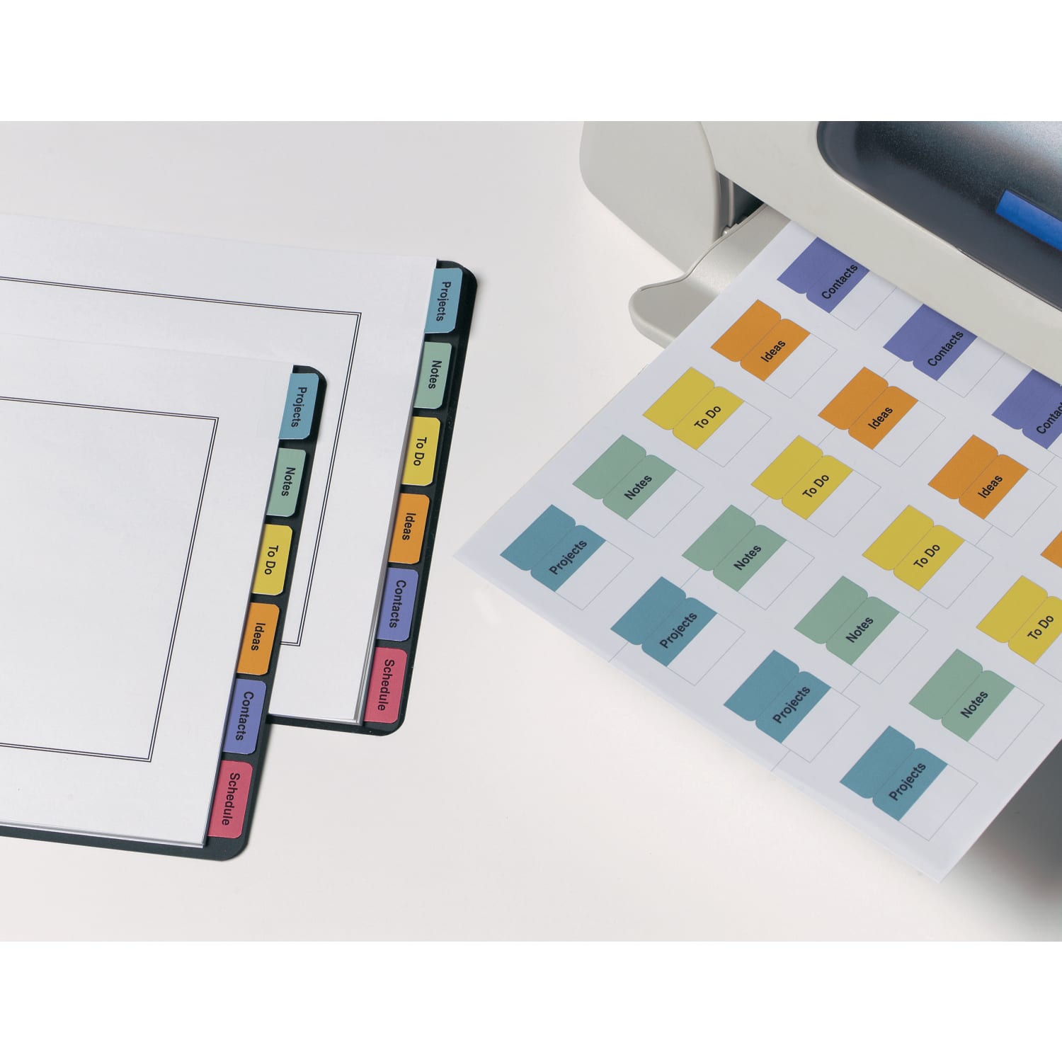 Avery Printable Self-Adhesive Tabs 16281, 1-1/4in x 1in, 96 Tabs - Image 4