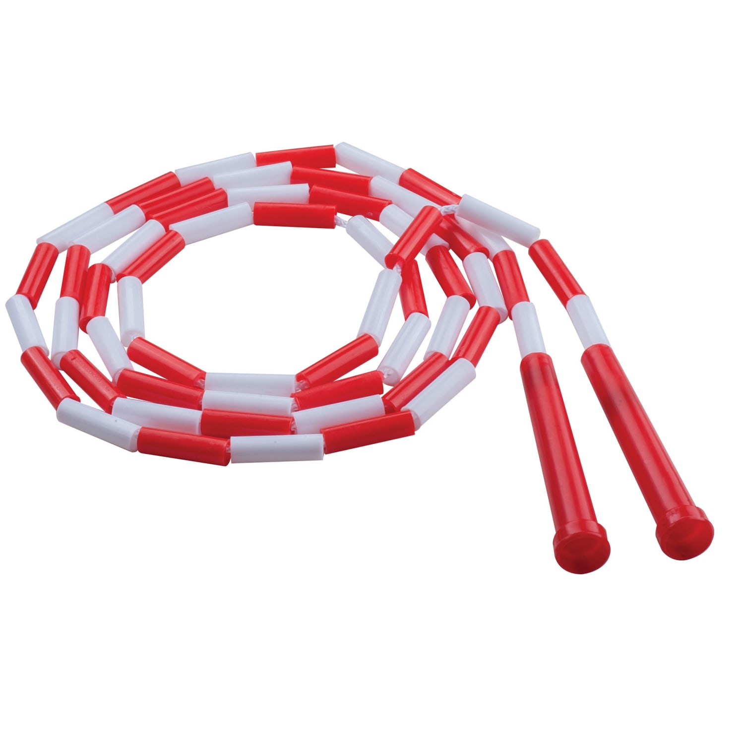 Champion Sports Plastic Segmented Jump Ropes, 7ft, Red/White, Pack Of 12 Jump Ropes - Image 3