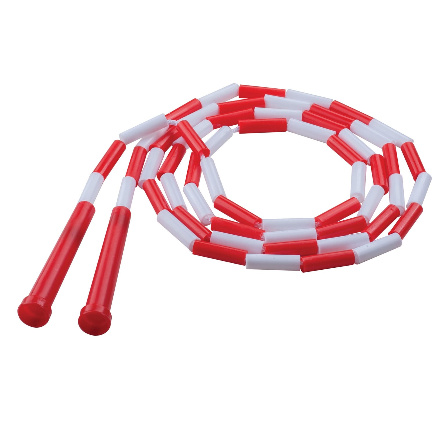 Champion Sports Plastic Segmented Jump Ropes, 7ft, Red/White, Pack Of 12 Jump Ropes - Image 4