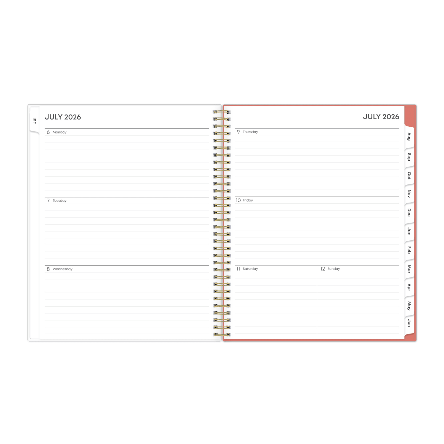 Planning Calendar BS Cali Pink CYO 8.5x11 AY26-27 W/M - Image 3
