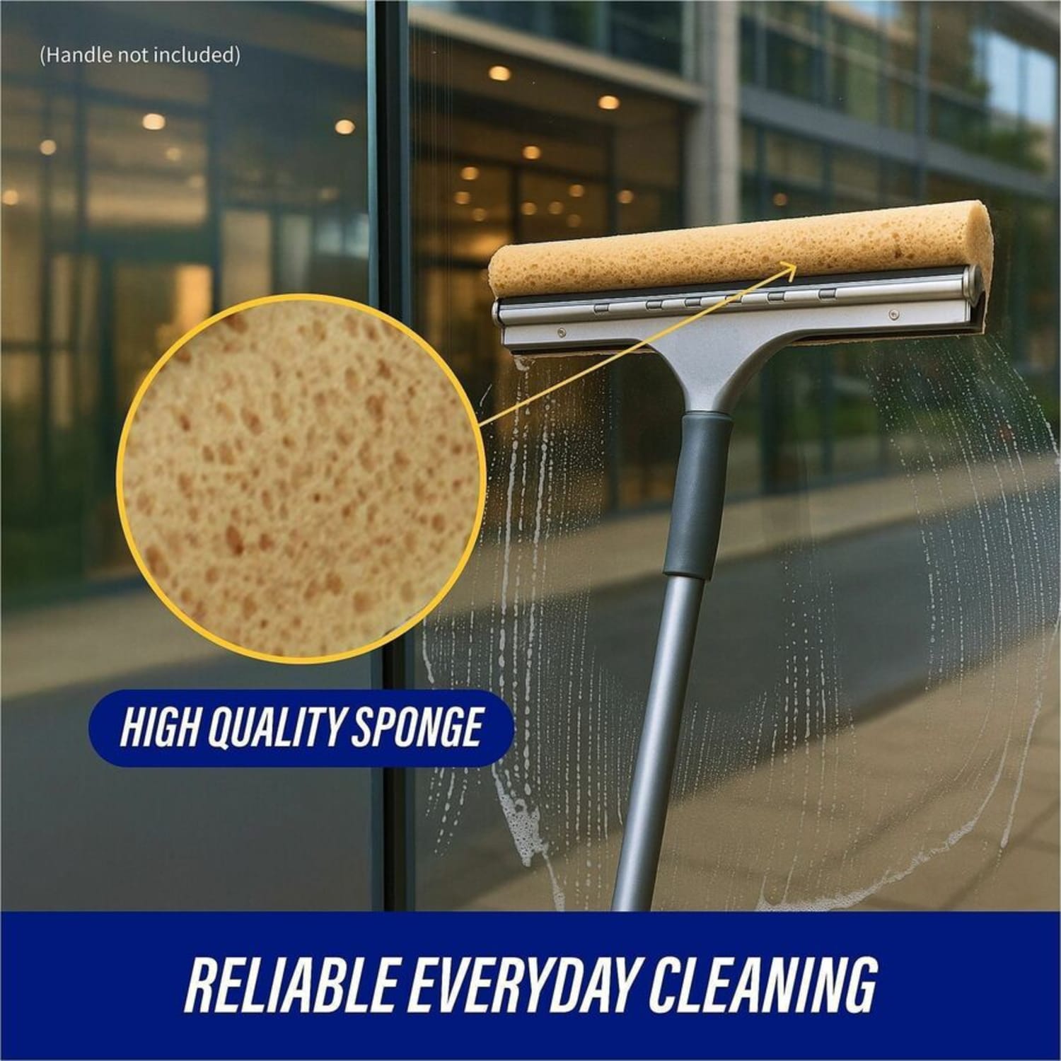 Genuine Joe Roller Sponge Mop Refill - Natural - 1 Each - Image 6