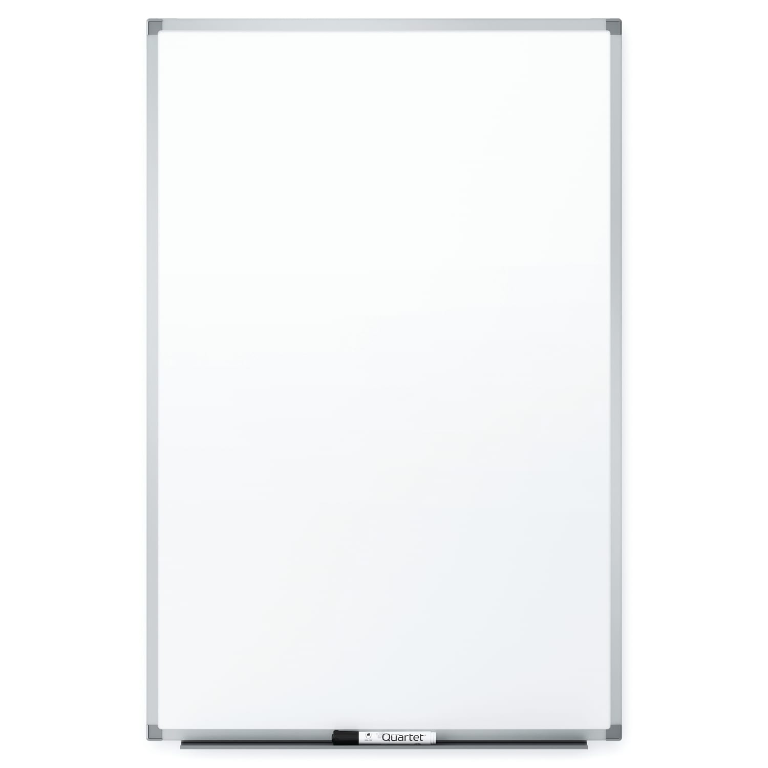 Quartet Melamine Dry-Erase Whiteboard, 24in x 36in, Aluminum Frame With Silver Finish - Image 3