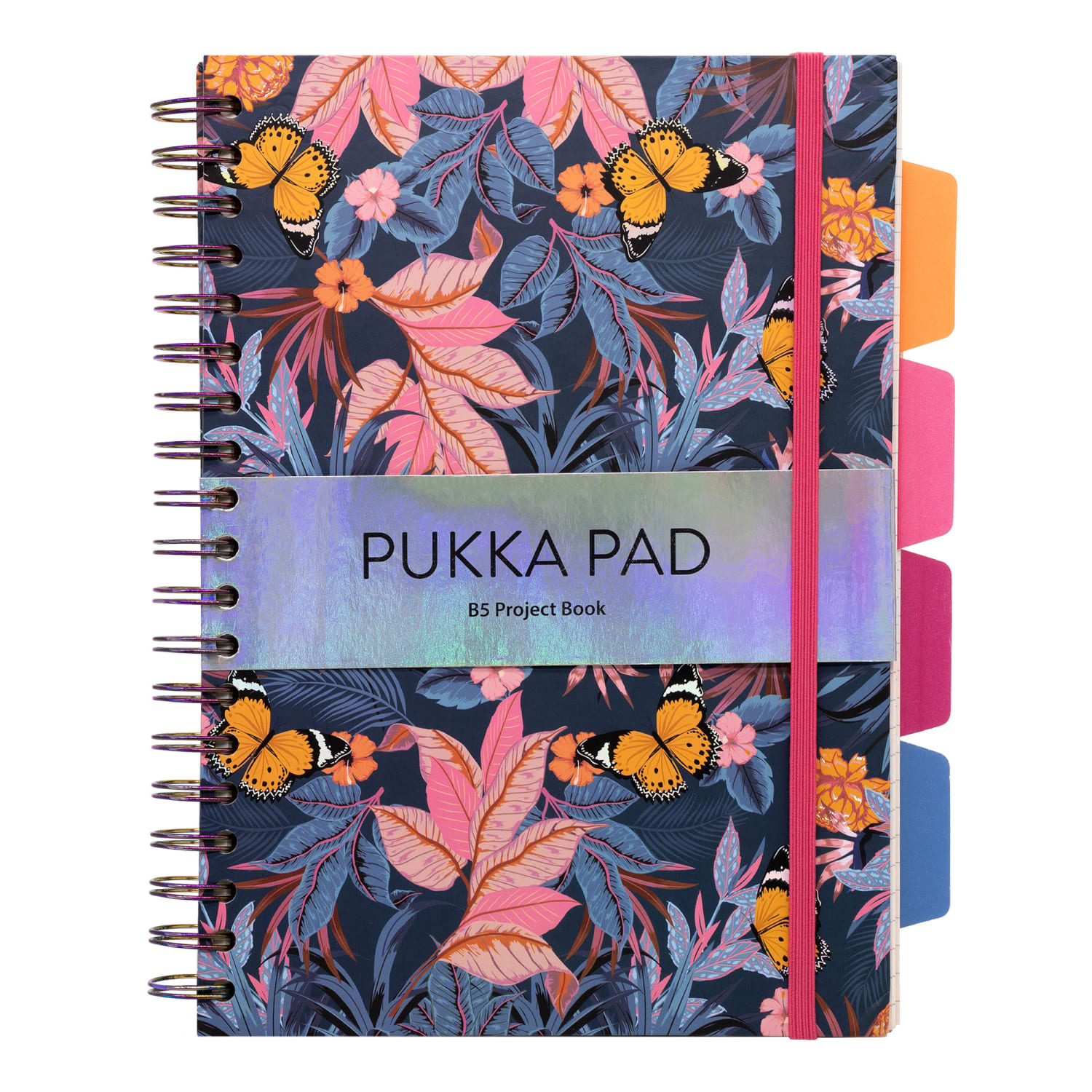 Pukka Pads B5 Project Book, Assorted Bloom, Pack 3 - Image 3
