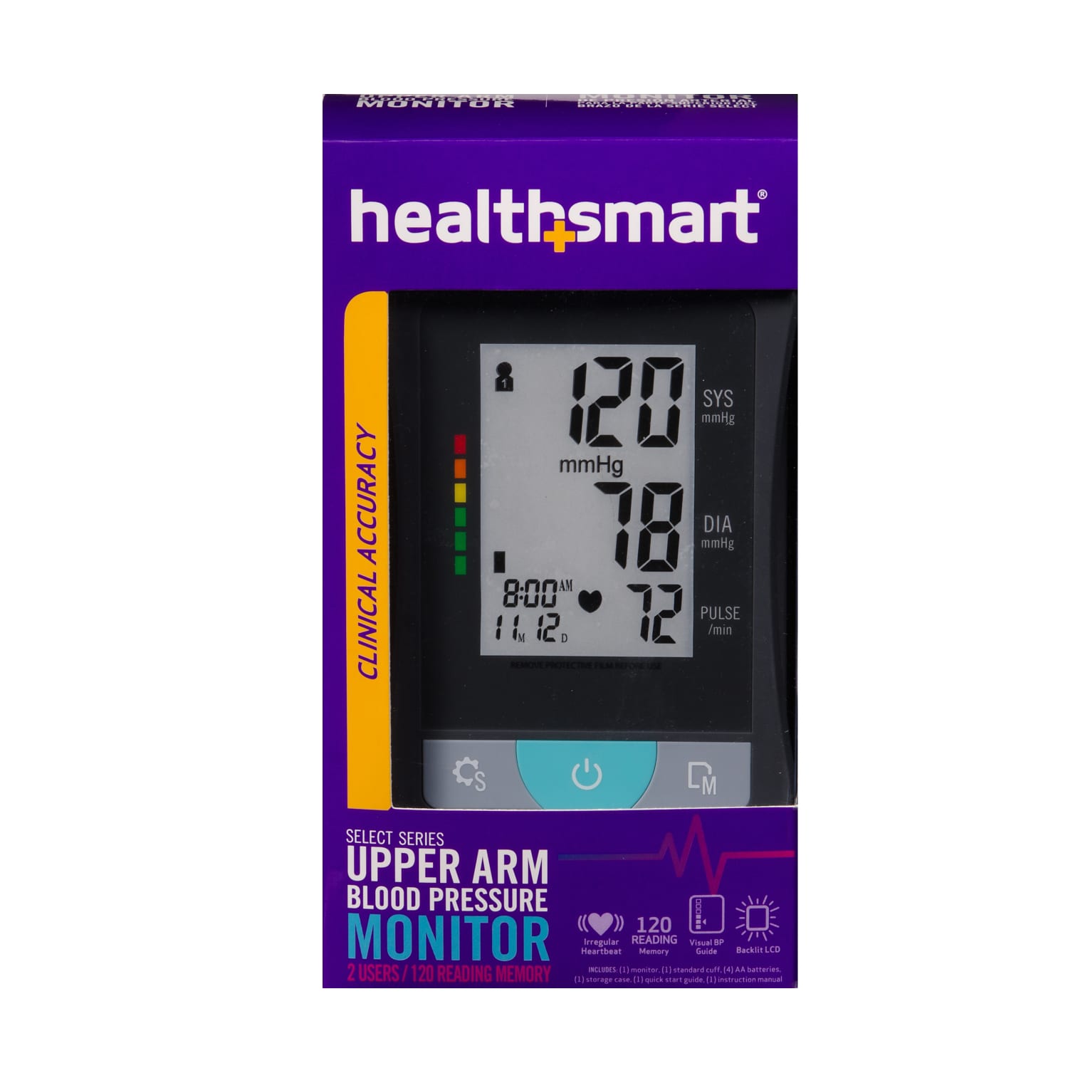 HealthSmart Select Series Automatic Upper Arm Blood Pressure Monitor - Image 6