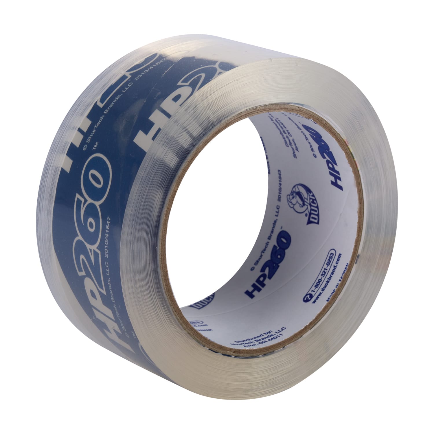 Duck HP260 Packaging Tape, 1-7/8in x 60 Yd., Clear, Pack Of 8 Rolls - Image 4