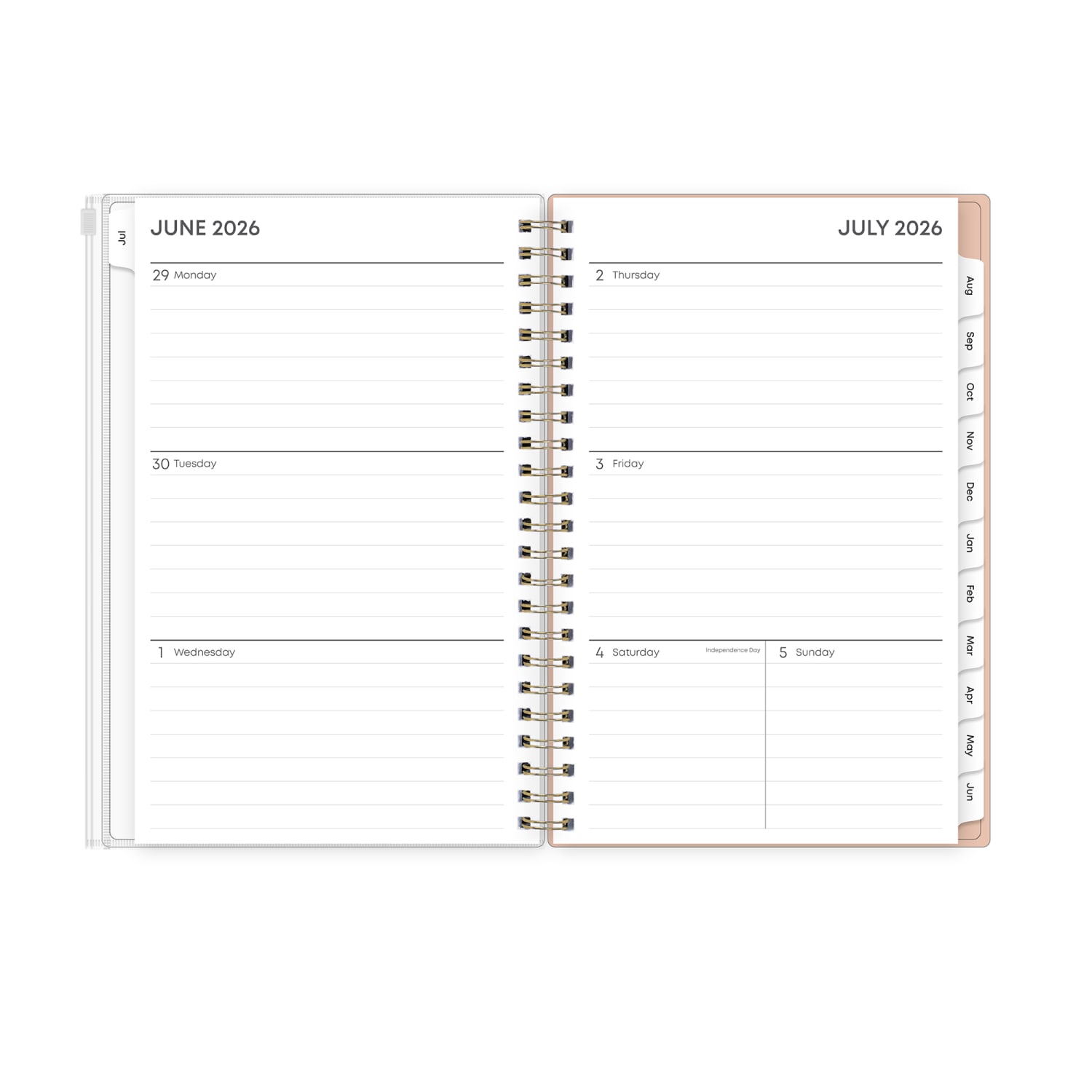 Planning Calendar BS Enough to Believe PP Zip 5x8 AY26-27 - Image 3