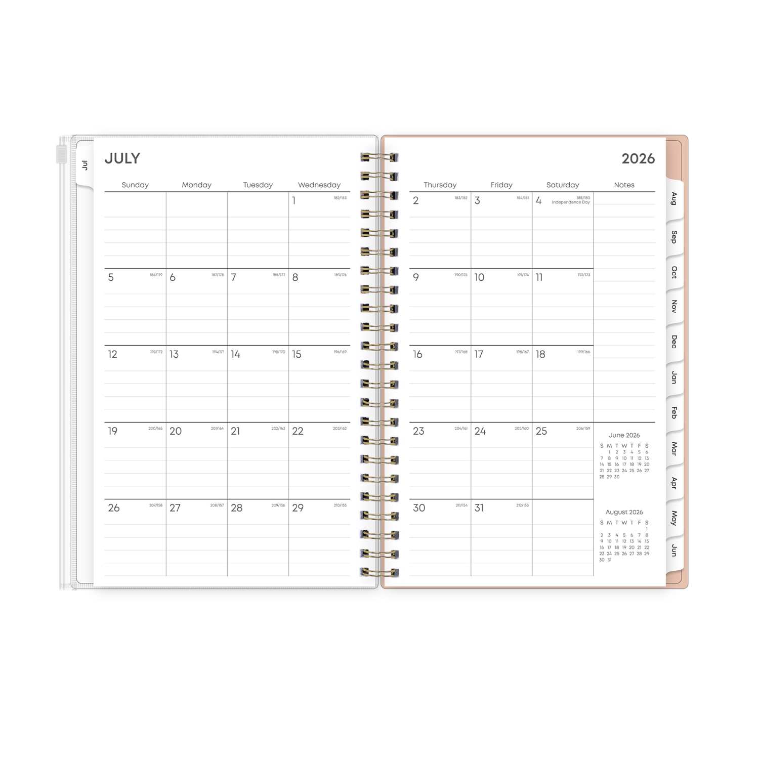 Planning Calendar BS Enough to Believe PP Zip 5x8 AY26-27 - Image 4