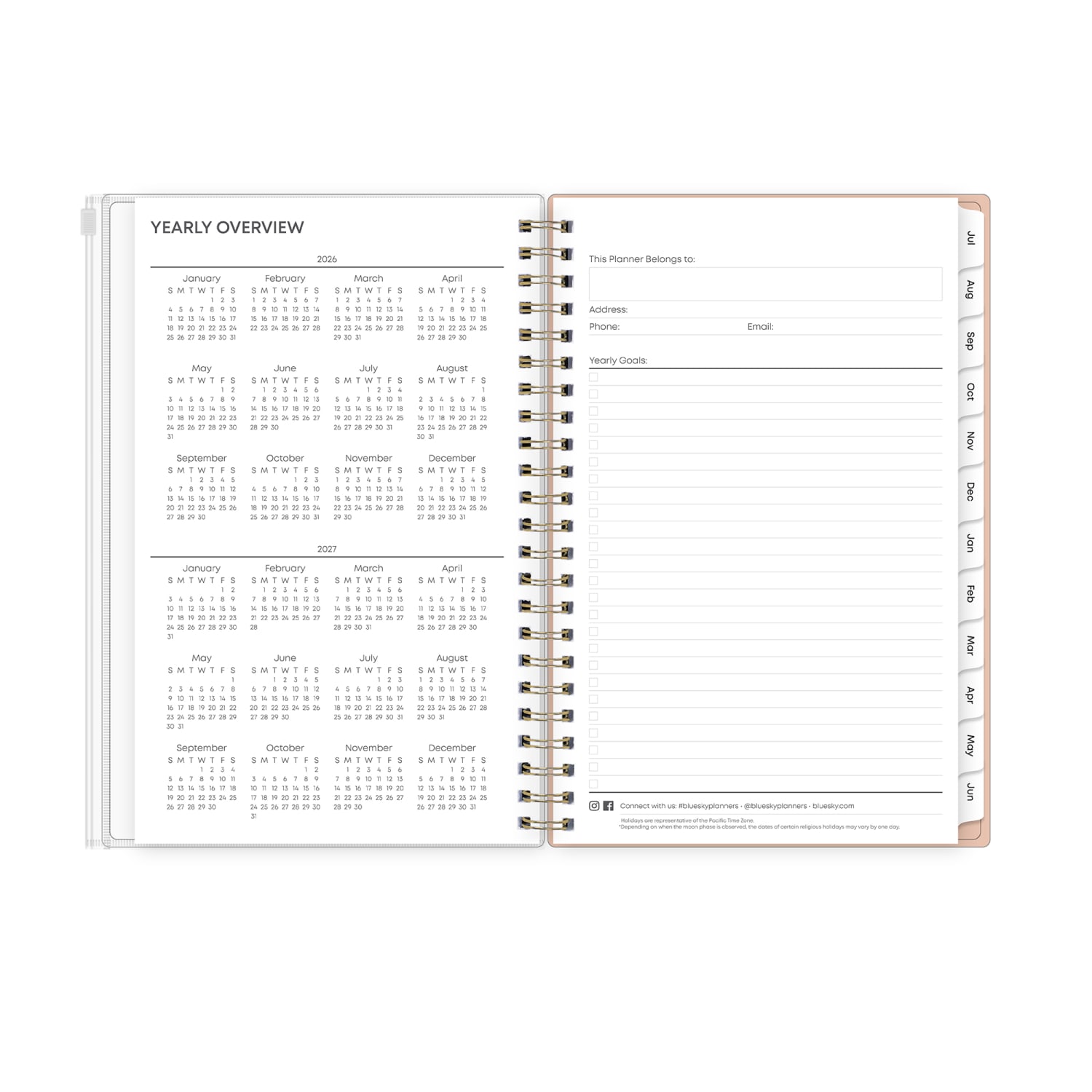 Planning Calendar BS Enough to Believe PP Zip 5x8 AY26-27 - Image 5
