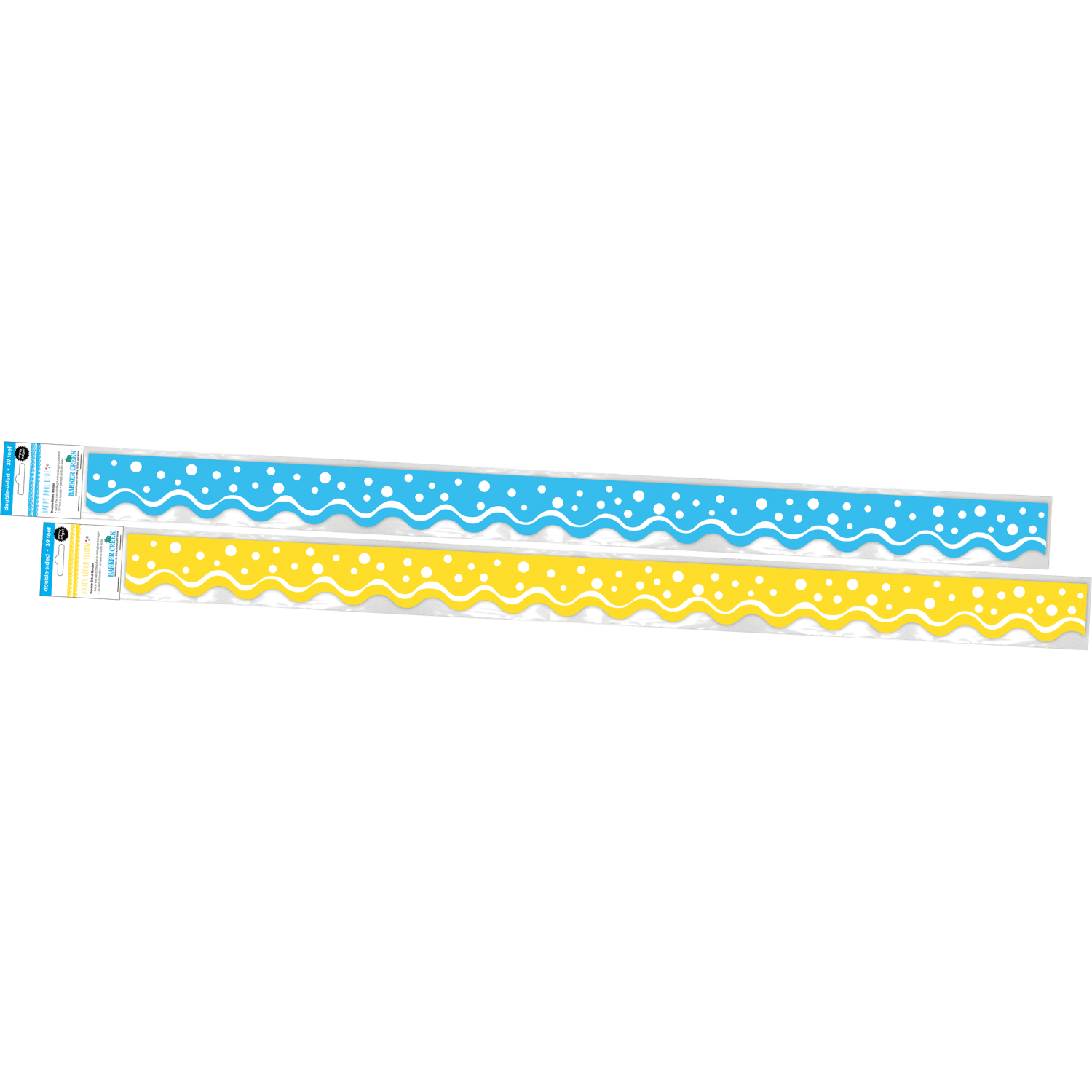 Barker Creek Double-Sided Scalloped Borders, 2-1/4in x 36in, Summer, 13 Strips Per Pack, Set Of 2 Packs - Image 5