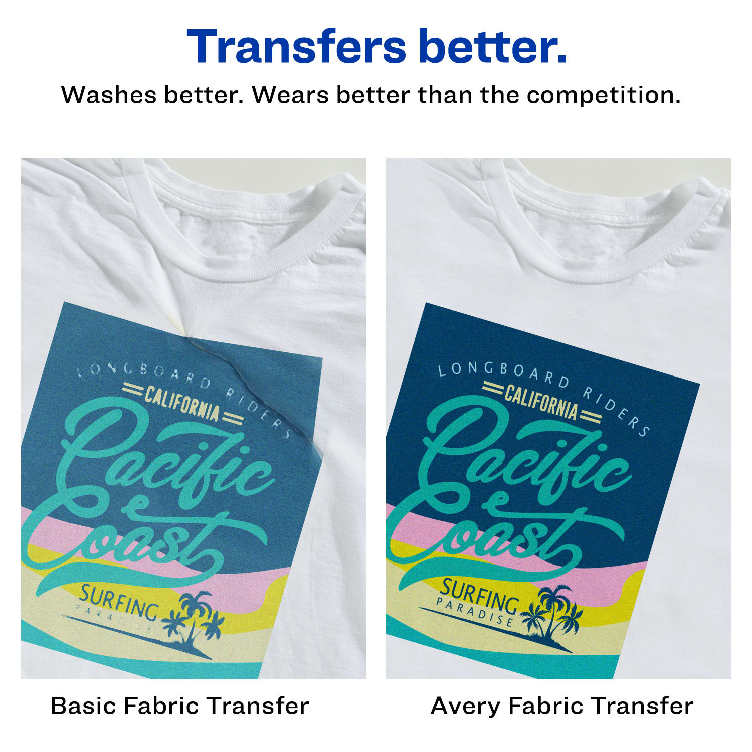 Avery T-Shirt Transfers, 3302, Stretchable, Pack Of 5 - Image 3