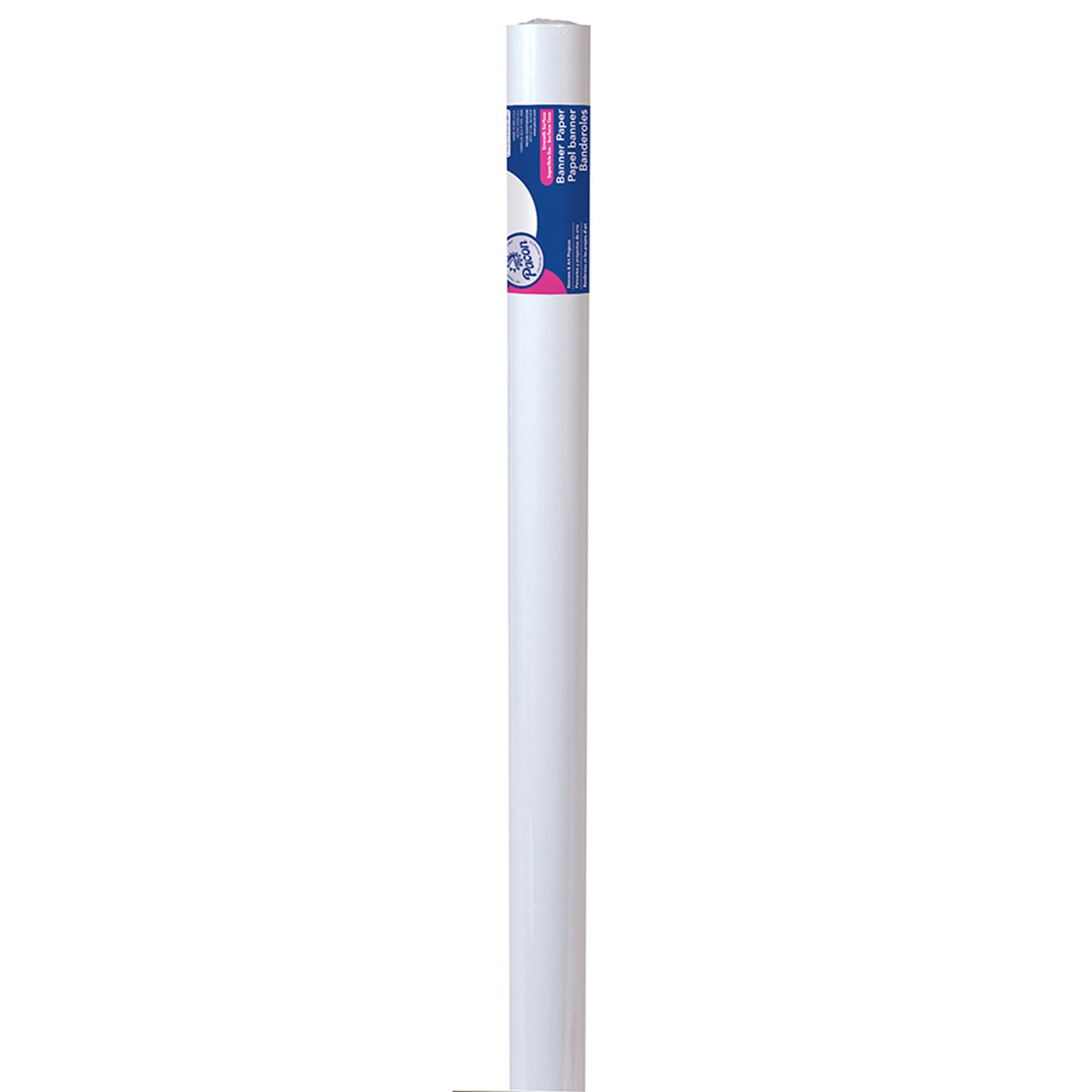 Pacon Banner Rolls, White, 36in x 75ft, Set Of 2 Rolls - Image 3