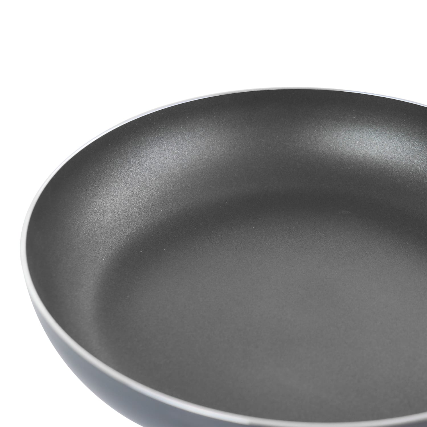 Oster 2-Piece Non-Stick Aluminum Frying Pan Set, Gray - Image 3