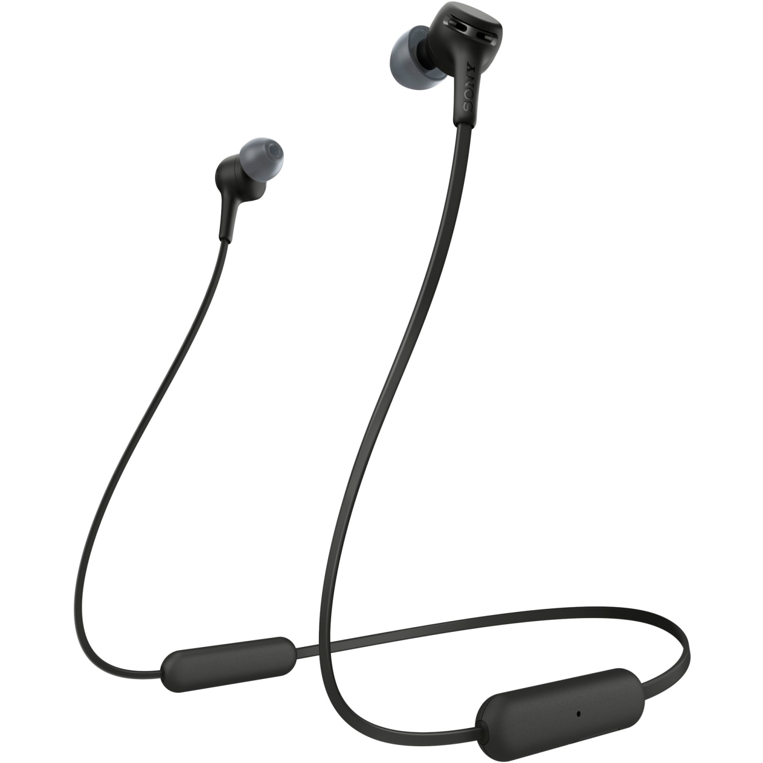 Sony Wireless In-Ear EXTRA BASS Headphones With Microphone, Black, WIXB400/B - Image 5