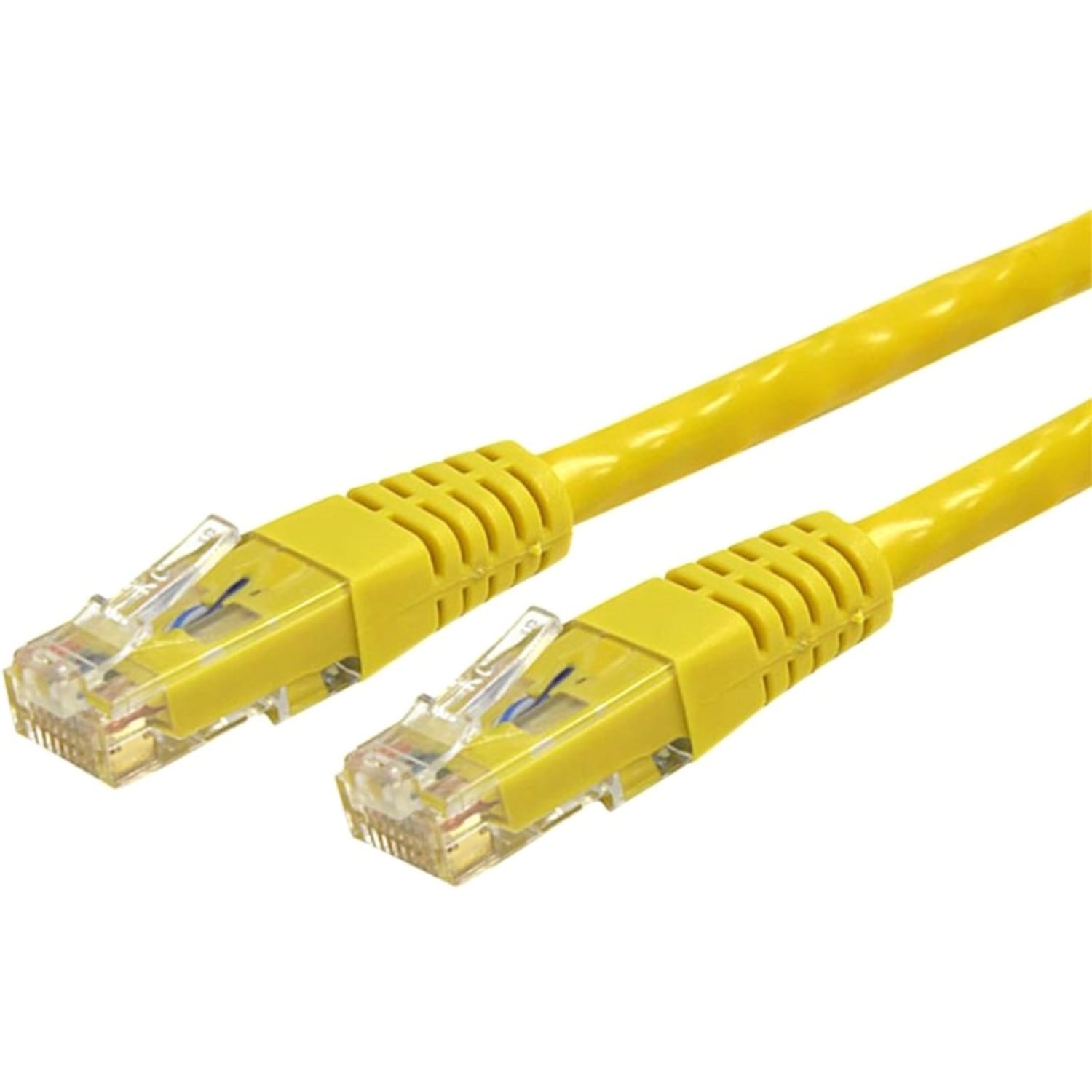 StarTech.com 5ft CAT6 Ethernet Cable - Yellow Molded Gigabit CAT 6 Wire - Image 5