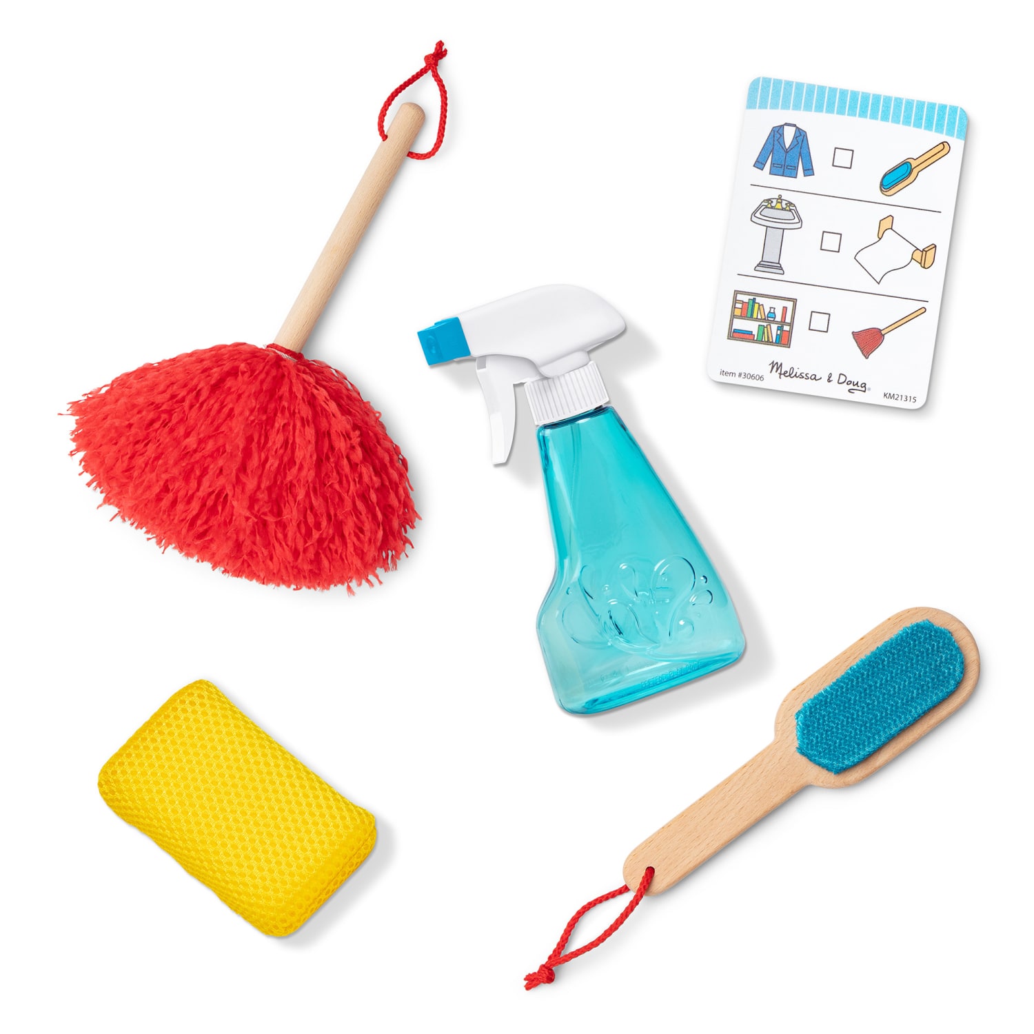 Melissa & Doug Deluxe Sparkle & Shine Cleaning Play Set - Image 4
