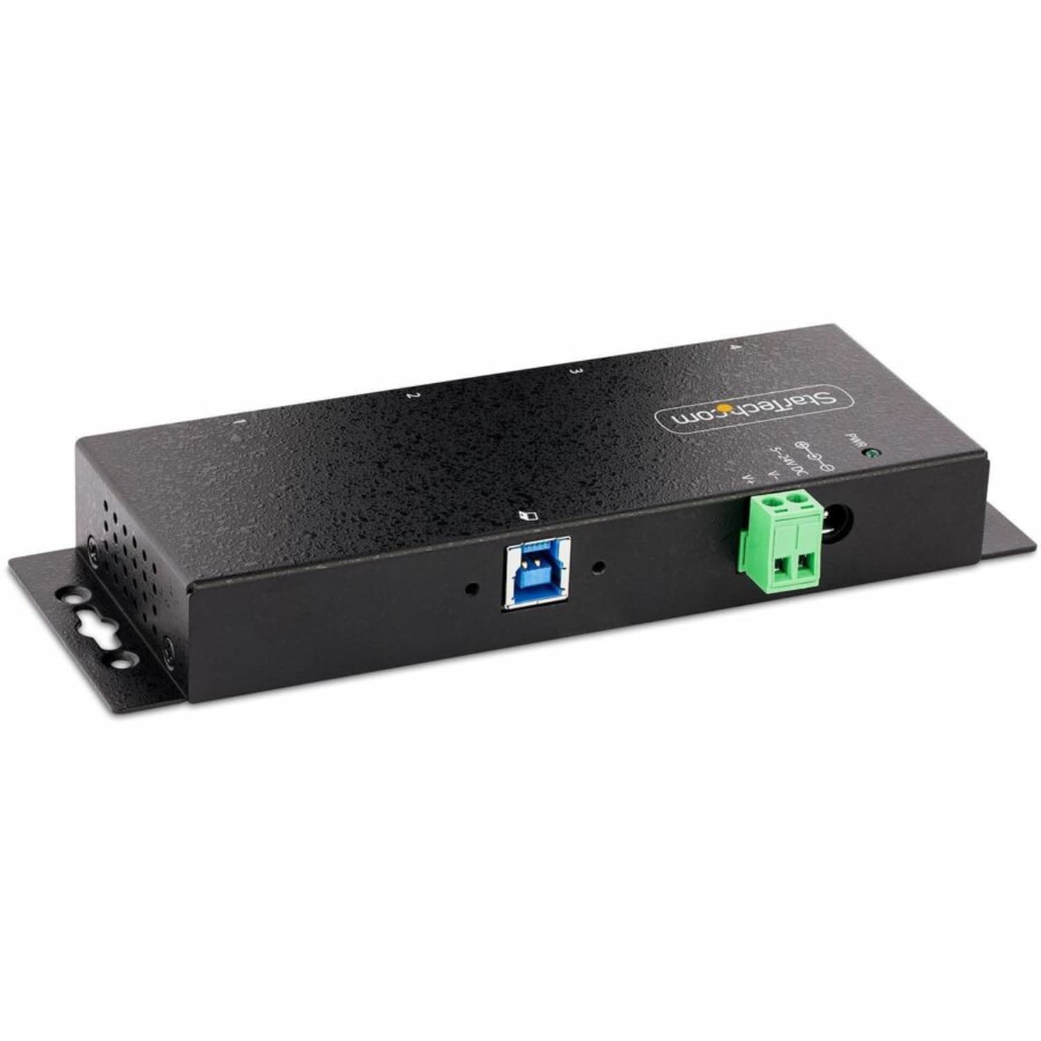 StarTech.com 4-Port Industrial USB 3.0 5Gbps Hub, Rugged USB Hub w/ ESD & Surge Protection, DIN/Wall/Desk Mountable, US - 5G4AINDNPUSBAHUB - Image 6
