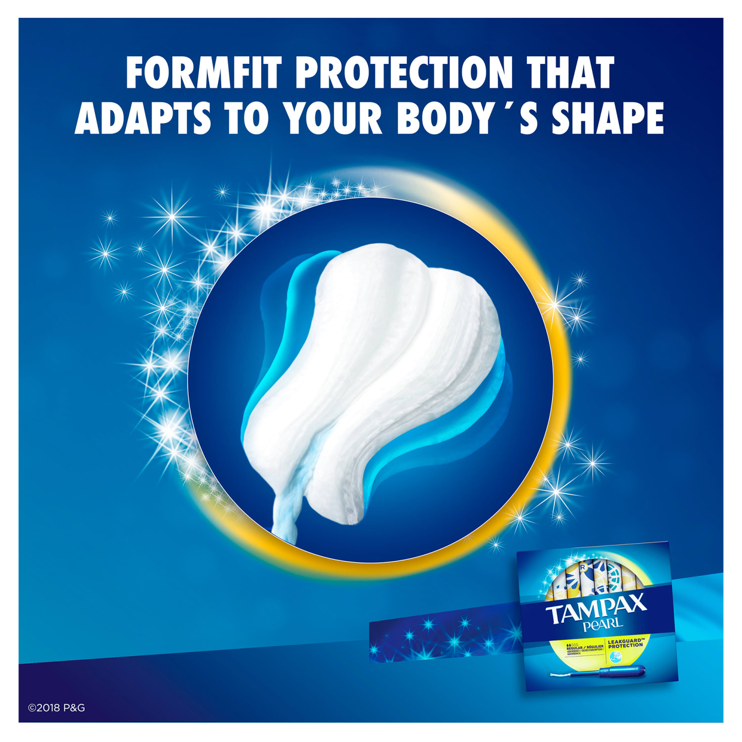 Tampax Pearl Regular Absorbency Tampons, Pack of 96 - Image 6