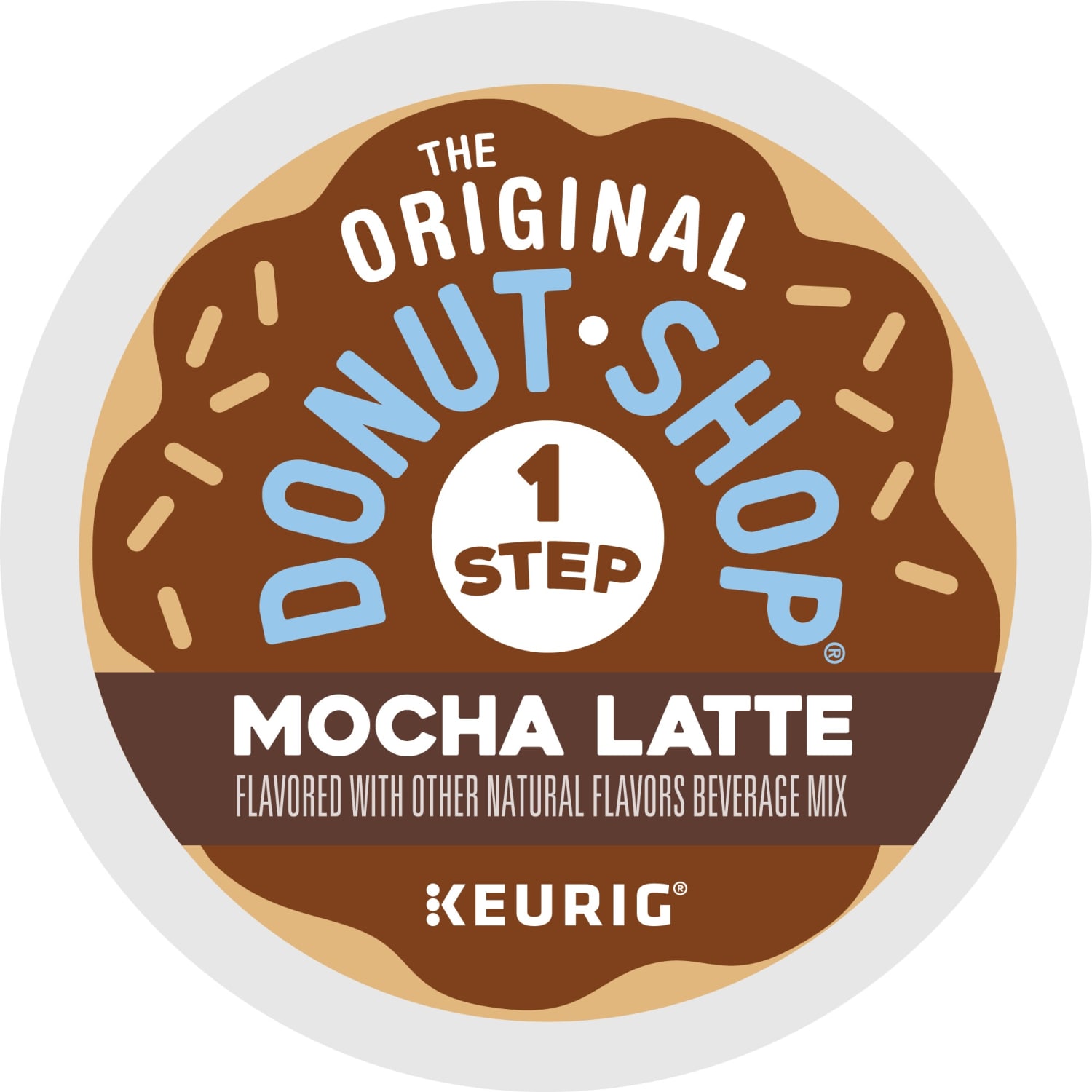 The Original Donut Shop One Step Mocha Latte Keurig Single-Serve K-Cup Pods, 20 Pods Per Pack, Case Of 4 Packs - Image 6