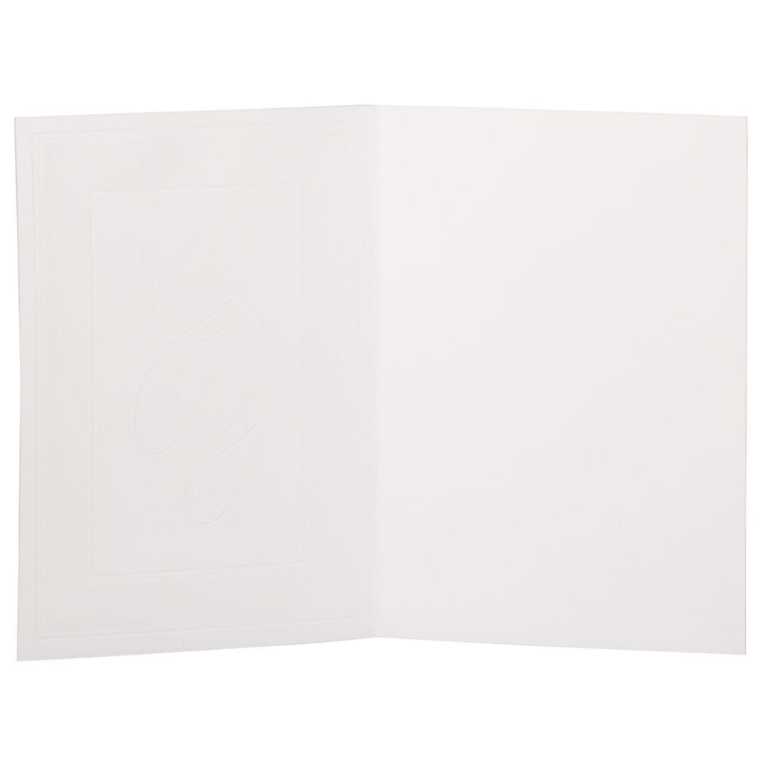 JAM Paper Thank You Card Sets, 4-7/8in x 3-3/8in, Silver Border Cards With Kraft Envelopes, Pack Of 25 Cards And Envelopes - Image 5
