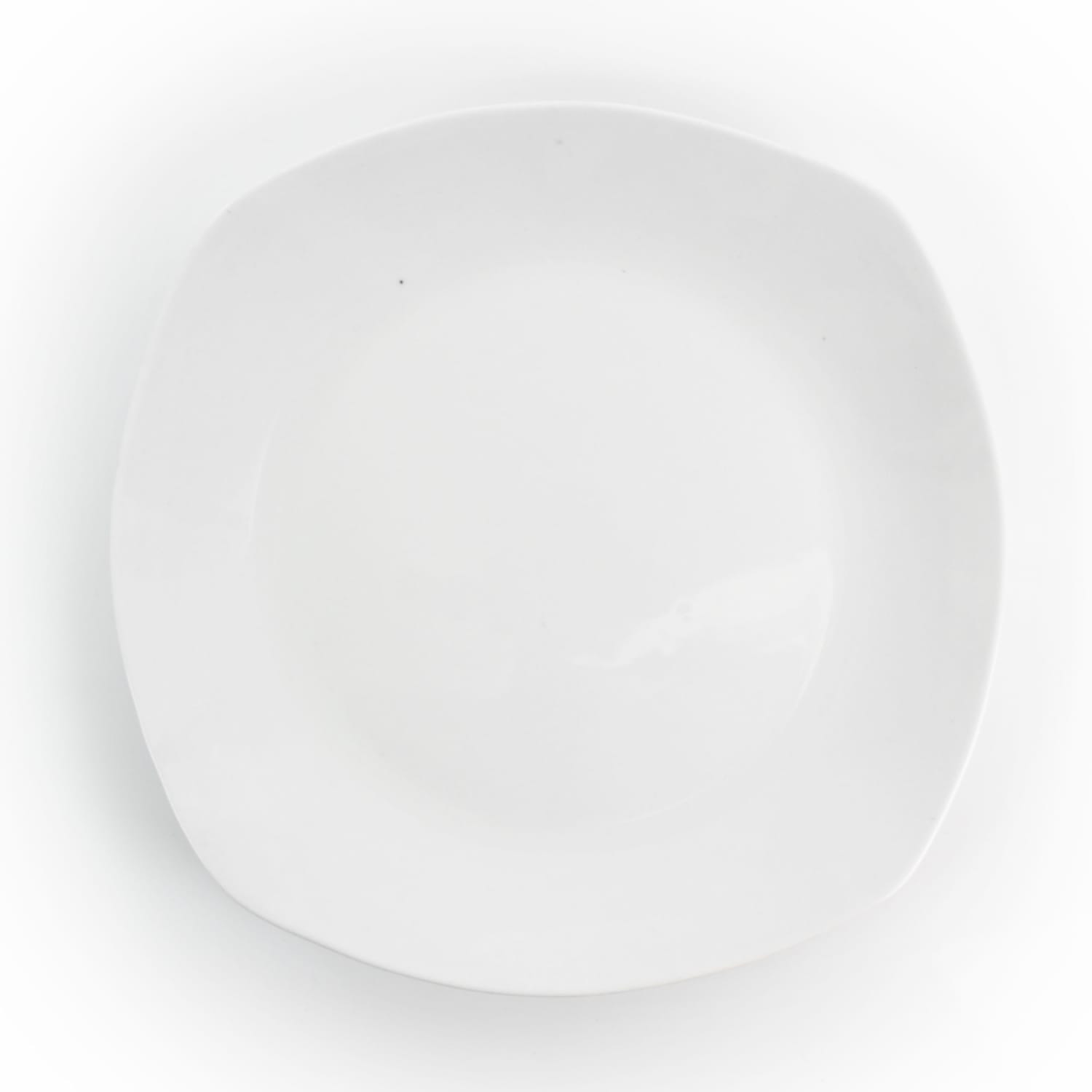 Gibson Home Classic Pearl 16-Piece Square Dinnerware Set, White - Image 3