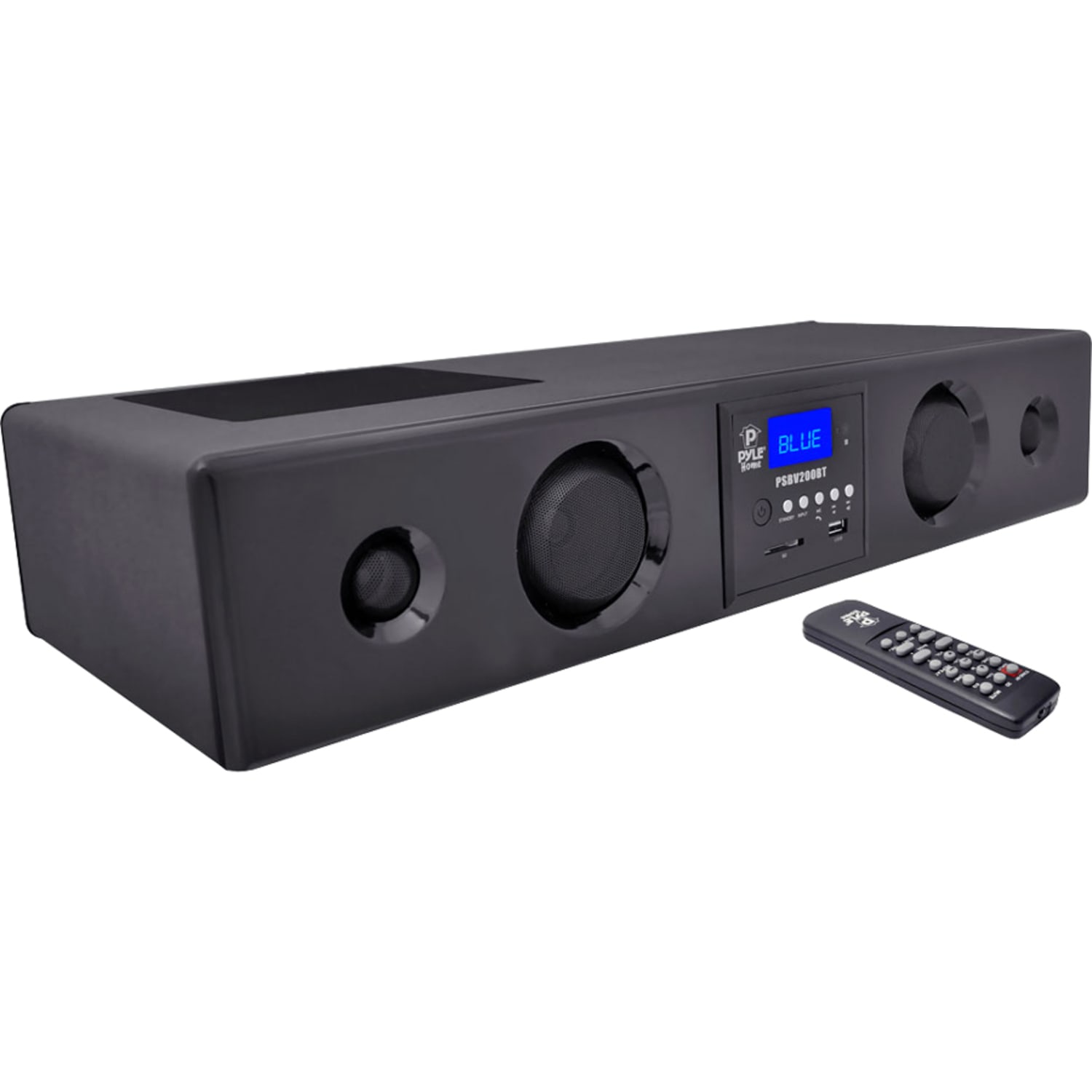 Pyle Pro PSBV200BT 150W RMS Bluetooth 5.0-Speaker System, Piano Black - Image 4