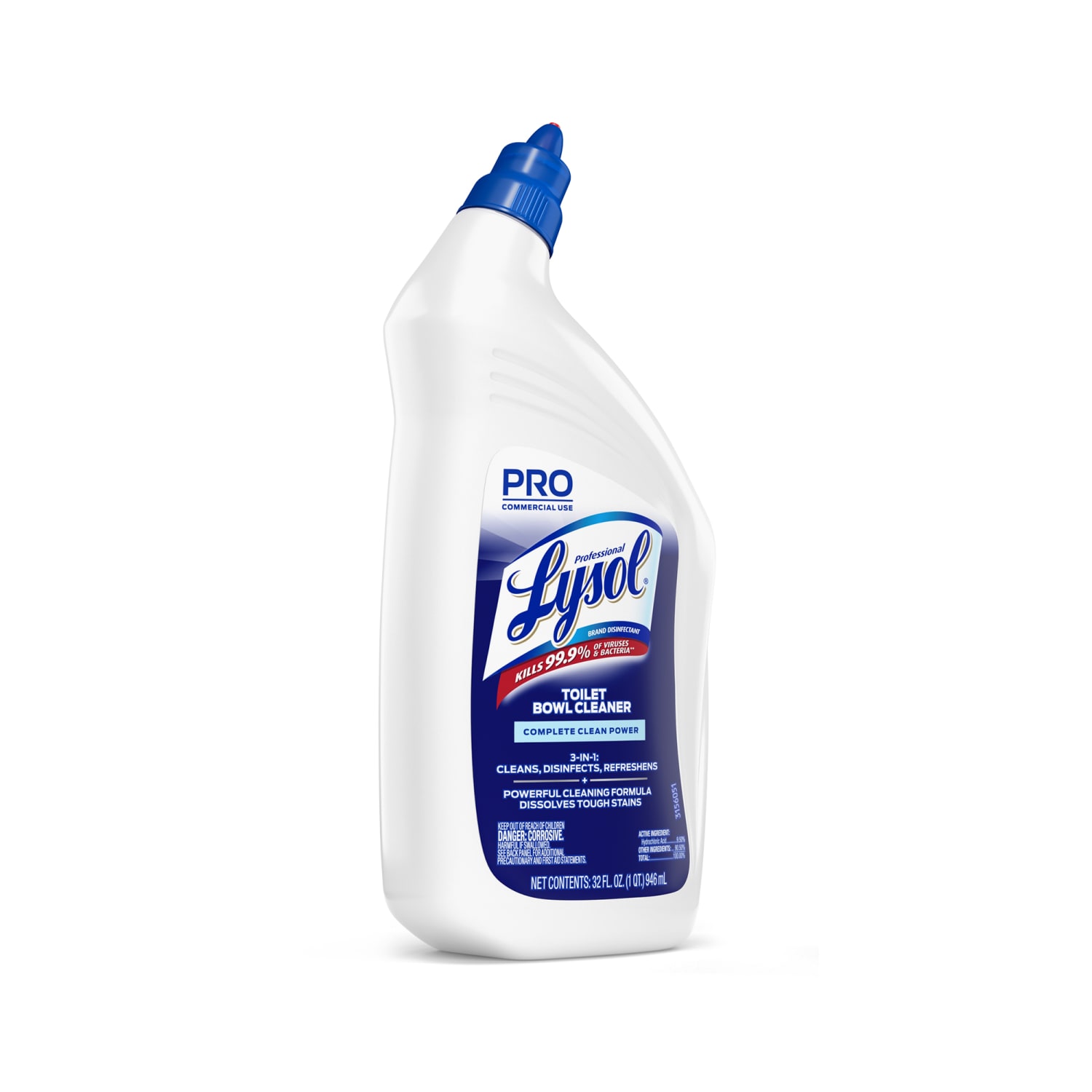 Lysol Professional Disinfectant Power Toilet Bowl Cleaner, 32 Oz., Case Of 12 - Image 4