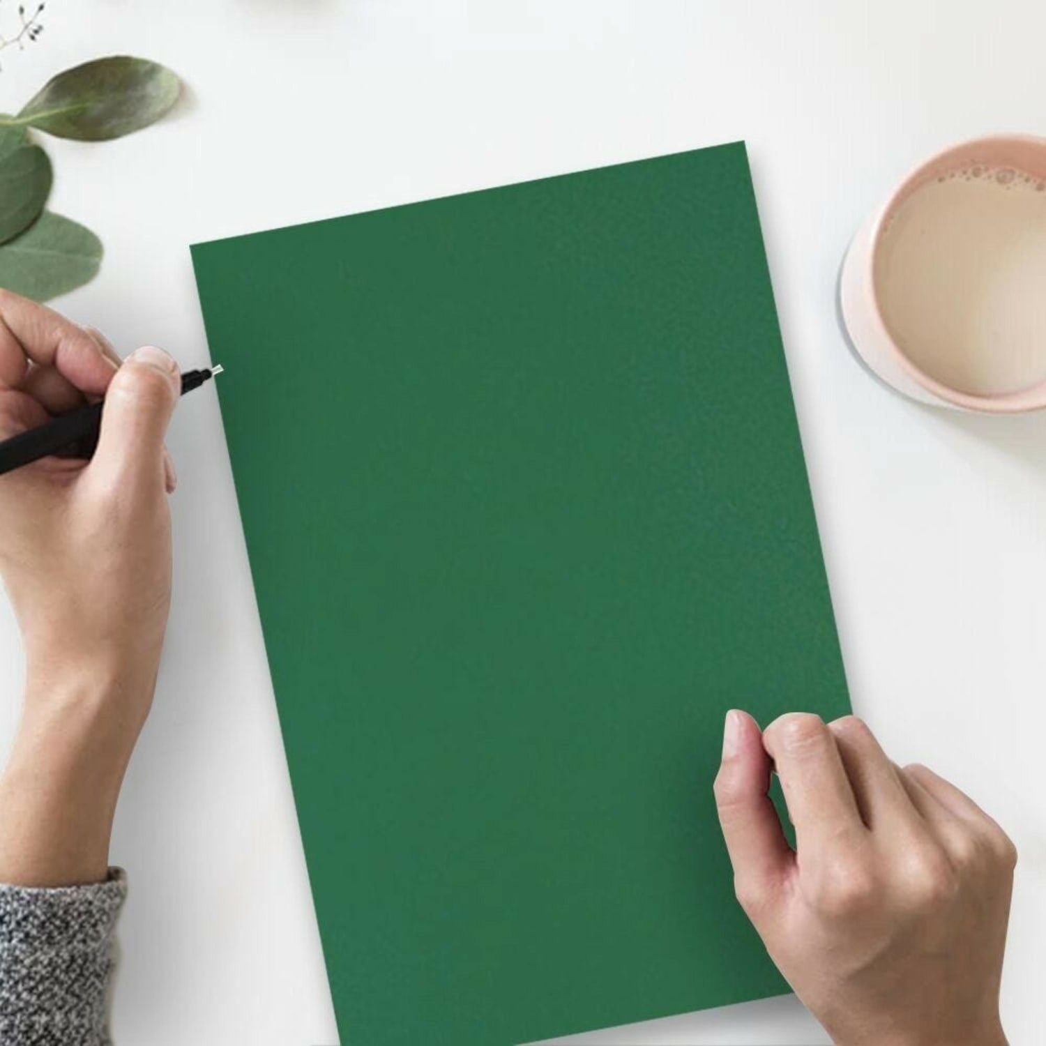 JAM Paper Legal Matte Paper, Dark Green, Legal (8.5in x 14in), 50 Sheets Per Pack, 28 Lb - Image 3