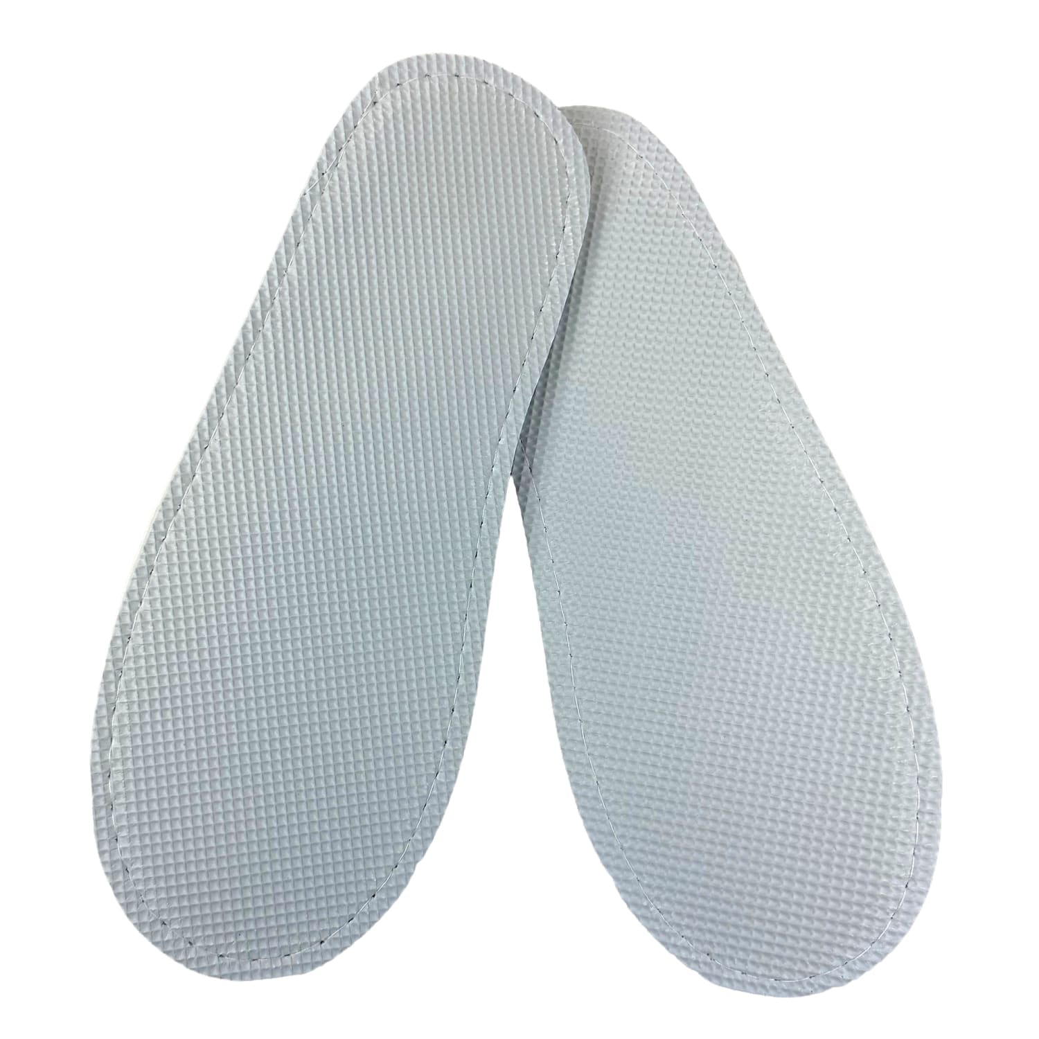 Hospitality Source Luxury Slippers, Universal Size, White/Gray, Case Of 50 Sets - Image 6