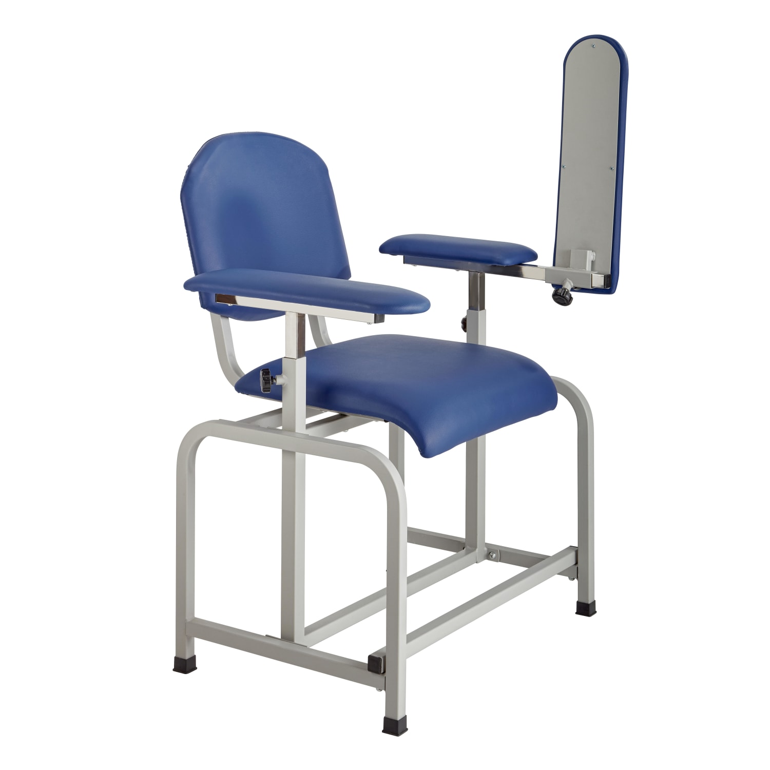 Alpine AdirMed Blood Drawing Chair, Blue/Gray - Image 3