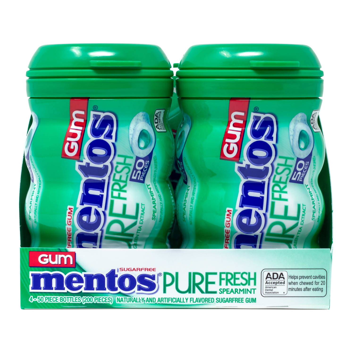 Mentos Pure Fresh Gum 50-Piece Packs, Box Of 8 Packs - Image 6