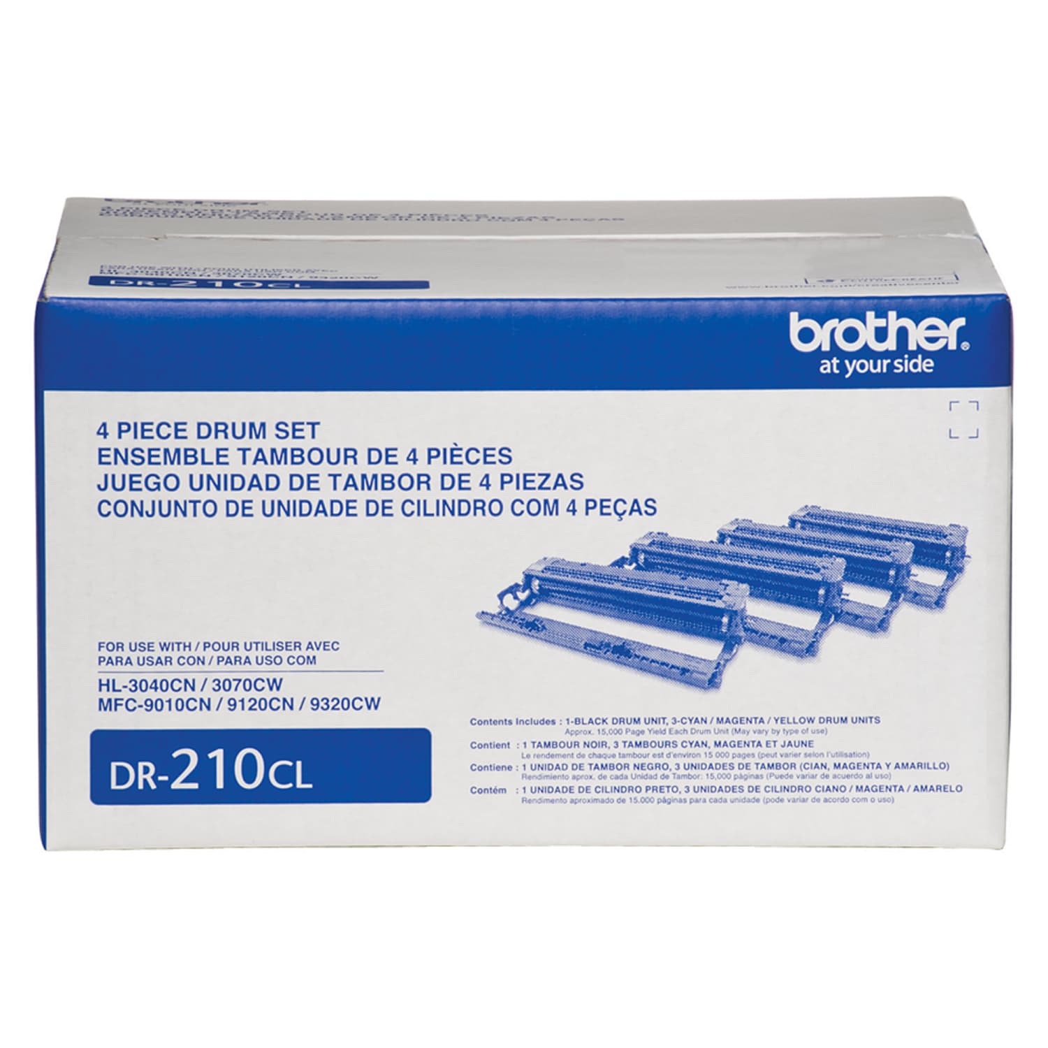 Brother DR-210CL 4-Piece Drum Unit - Image 3