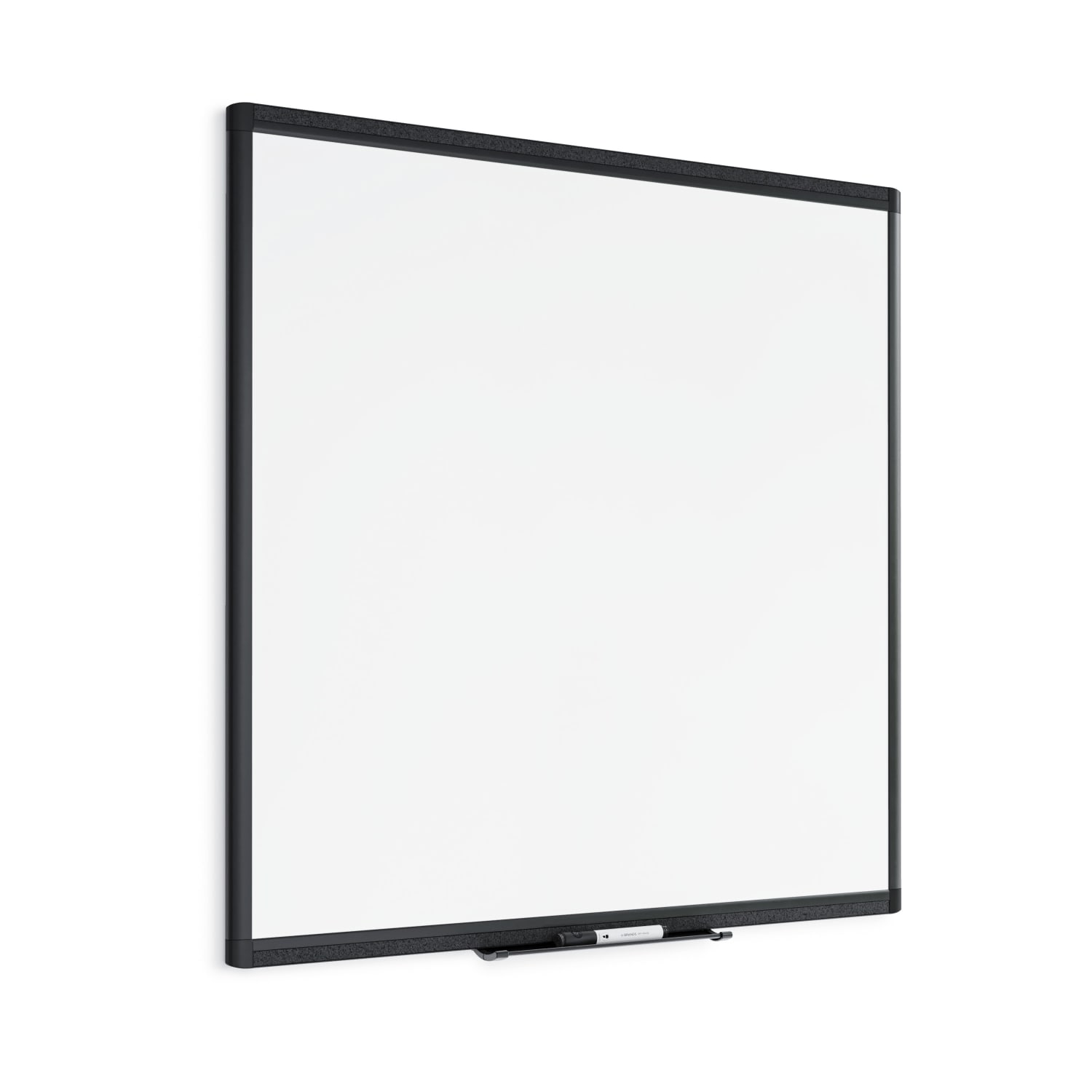 U Brands PINIT Magnetic Dry-Erase Board, 36in X 36in, Black Aluminum Frame, Actual Size 35in X 35in (3010U00-01) - Image 3