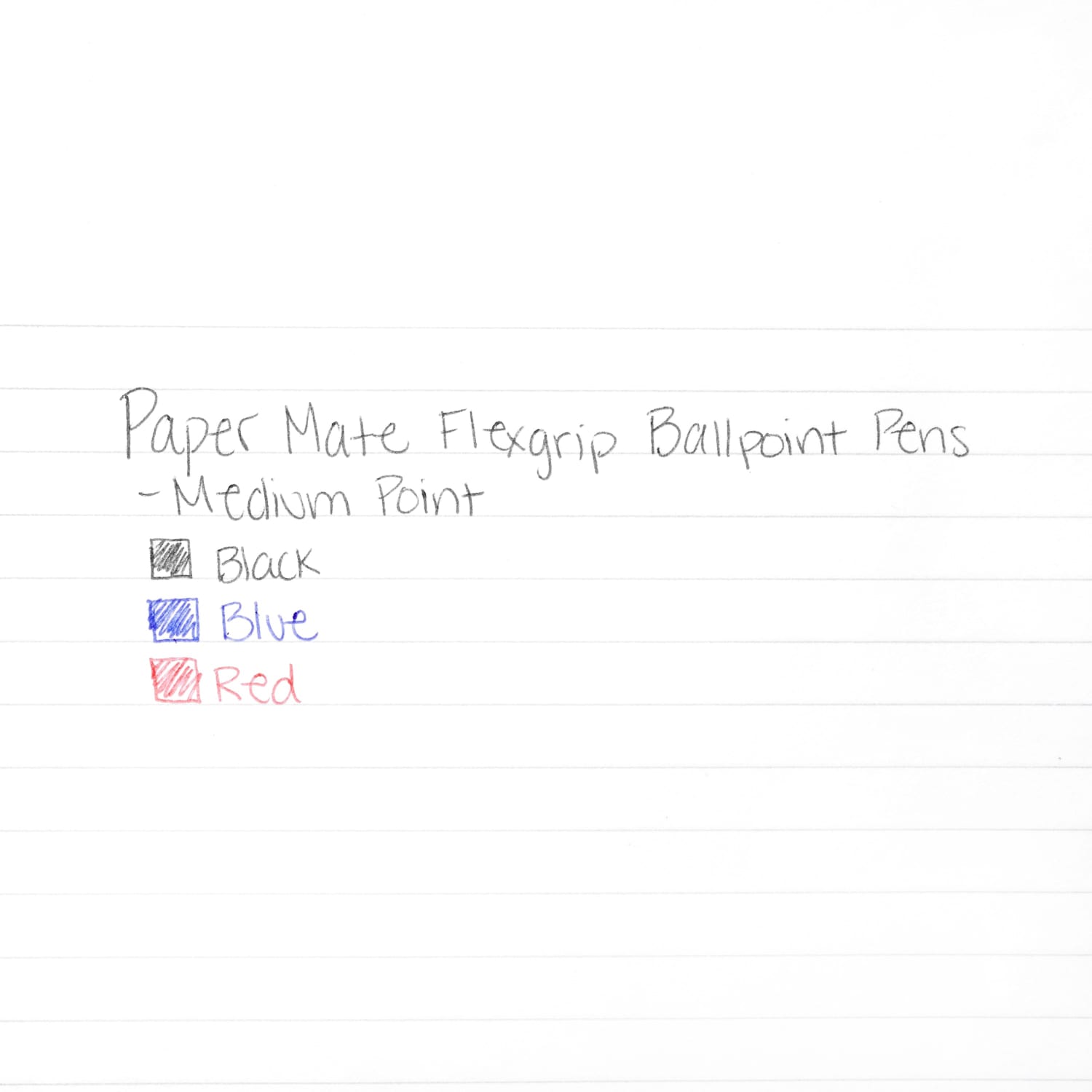 Paper Mate FlexGrip Ultra Ballpoint Stick Pens, Medium Point, 1.0 mm, 42% Recycled, Red Barrel, Red Ink, Pack Of 12 - Image 5