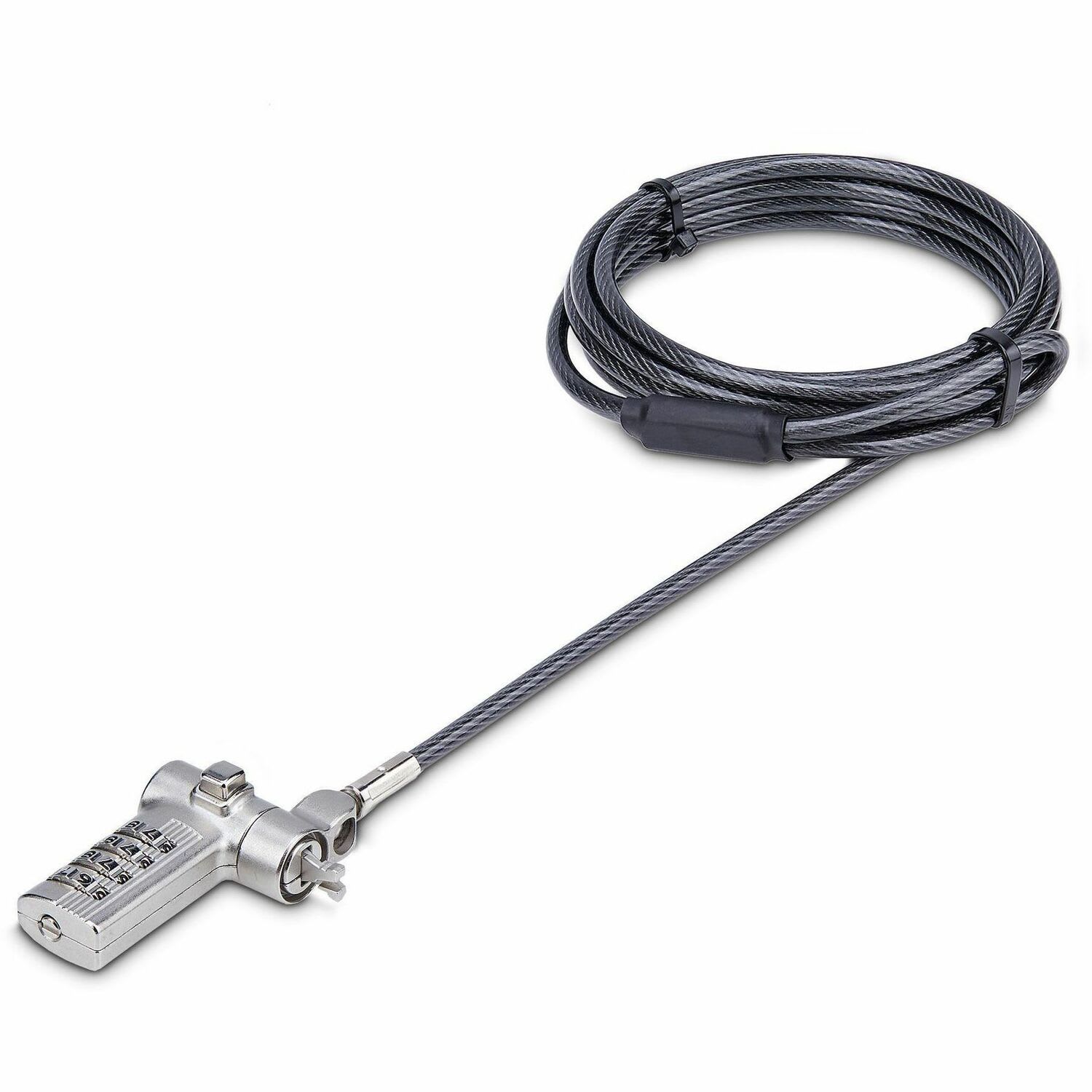 StarTech.com Universal Laptop Lock 6.6ft, Security Cable  - UNIVC4DLAPTOPLOCK
