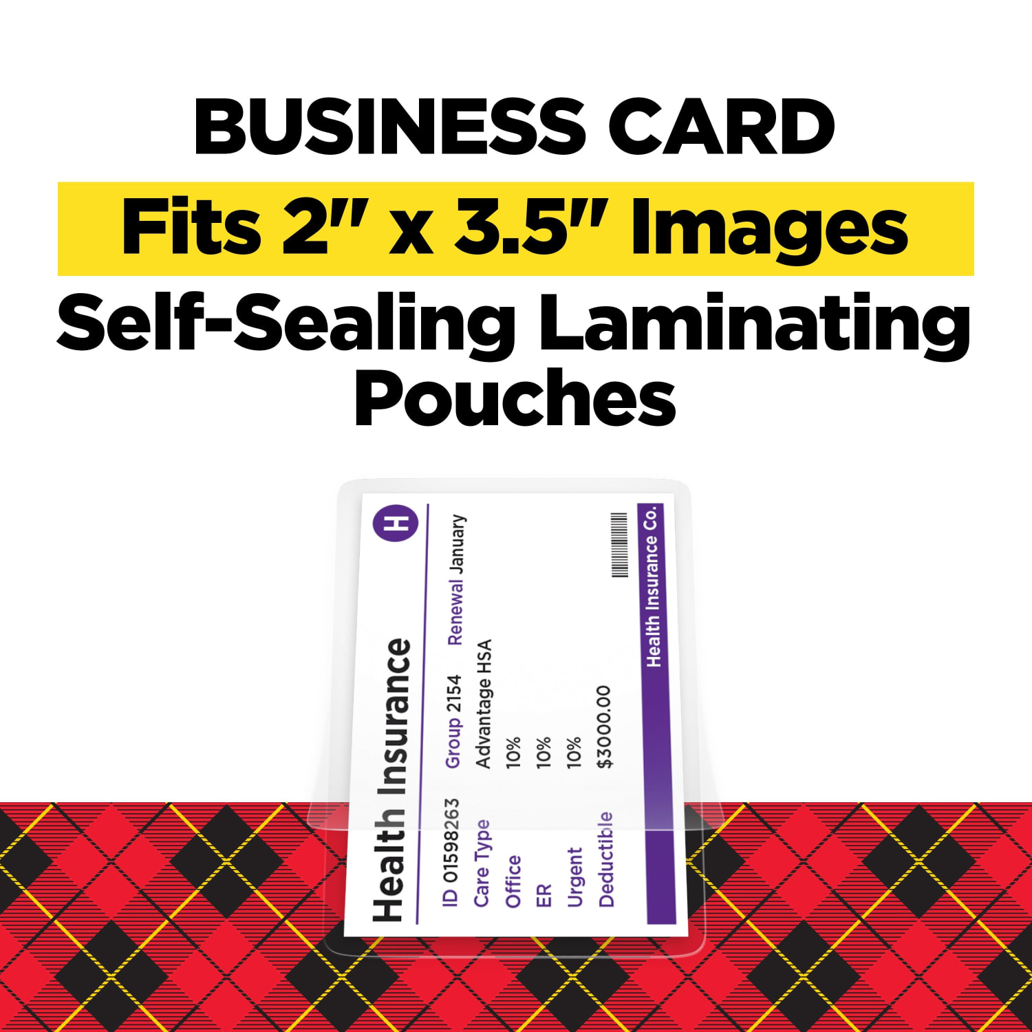 Scotch Thermal Laminating Pouches, 25 Laminating Sheets, Laminate Business Cards, Banners and Essays, Ideal Office or Back to School Supplies, Fits Business Card Size (2.4 in. x 3.8 in.) Paper - Image 3