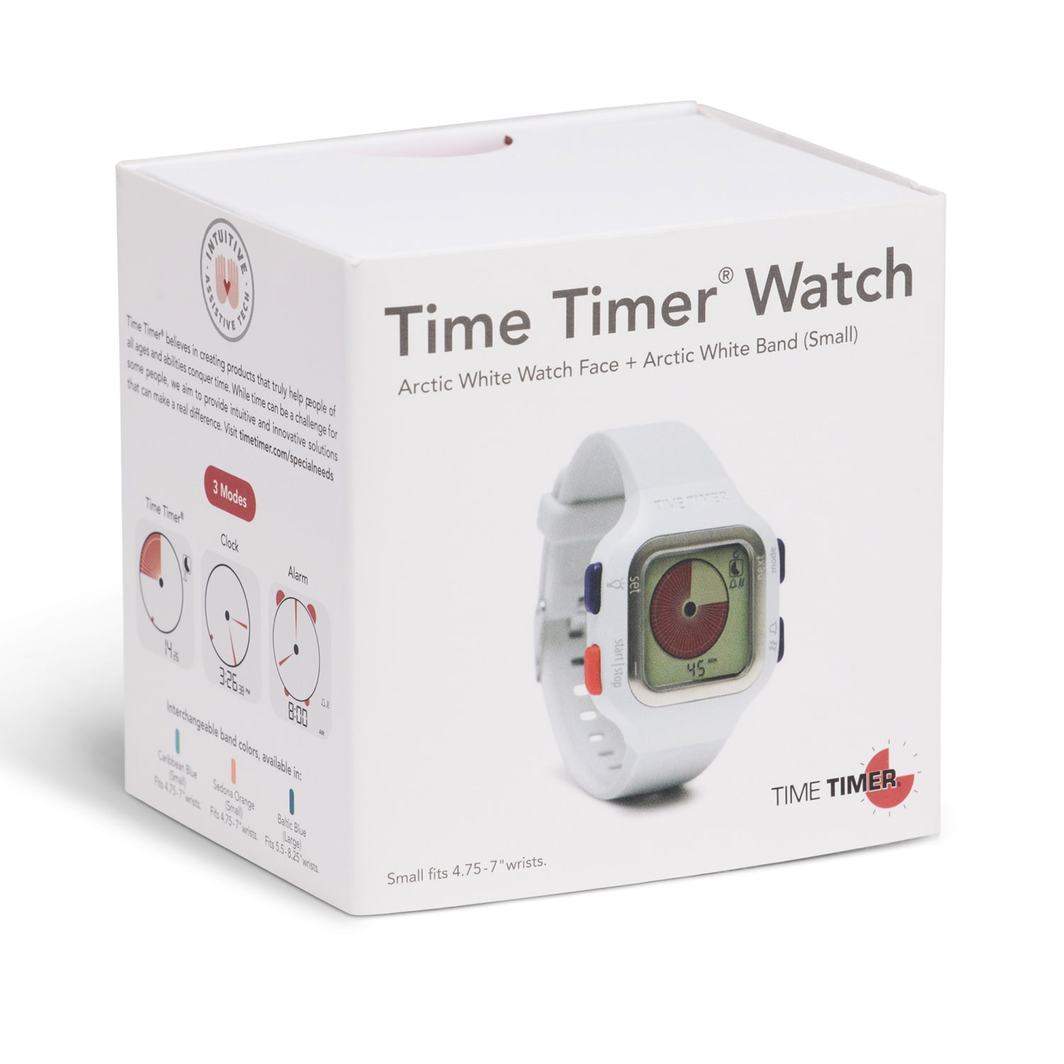 Time Timer Watch, Small, Arctic White - Image 5